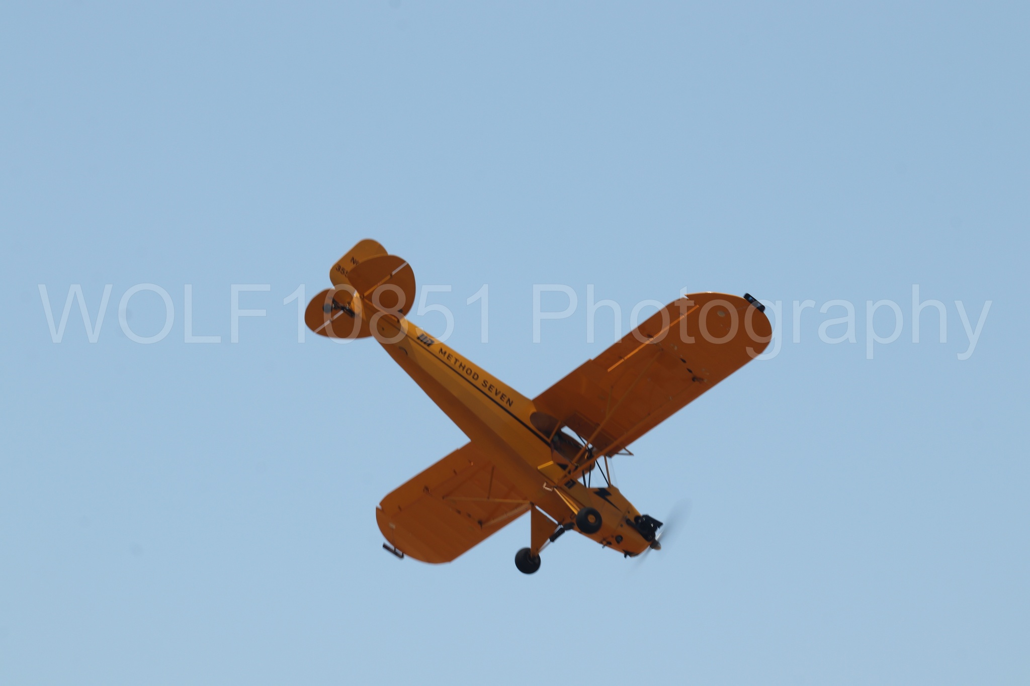 Aviation photography by WOLF10851 featuring Beale Air and Space Expo 2025, Piper J-3 Cub, Tucker Air Patrol.