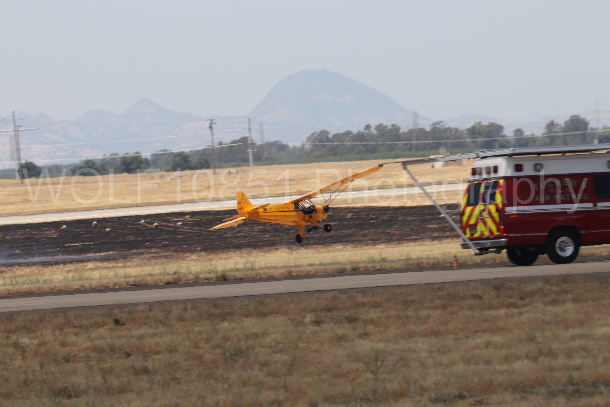 Aviation photography by WOLF10851 featuring Beale Air and Space Expo 2025, Piper J-3 Cub, Tucker Air Patrol.