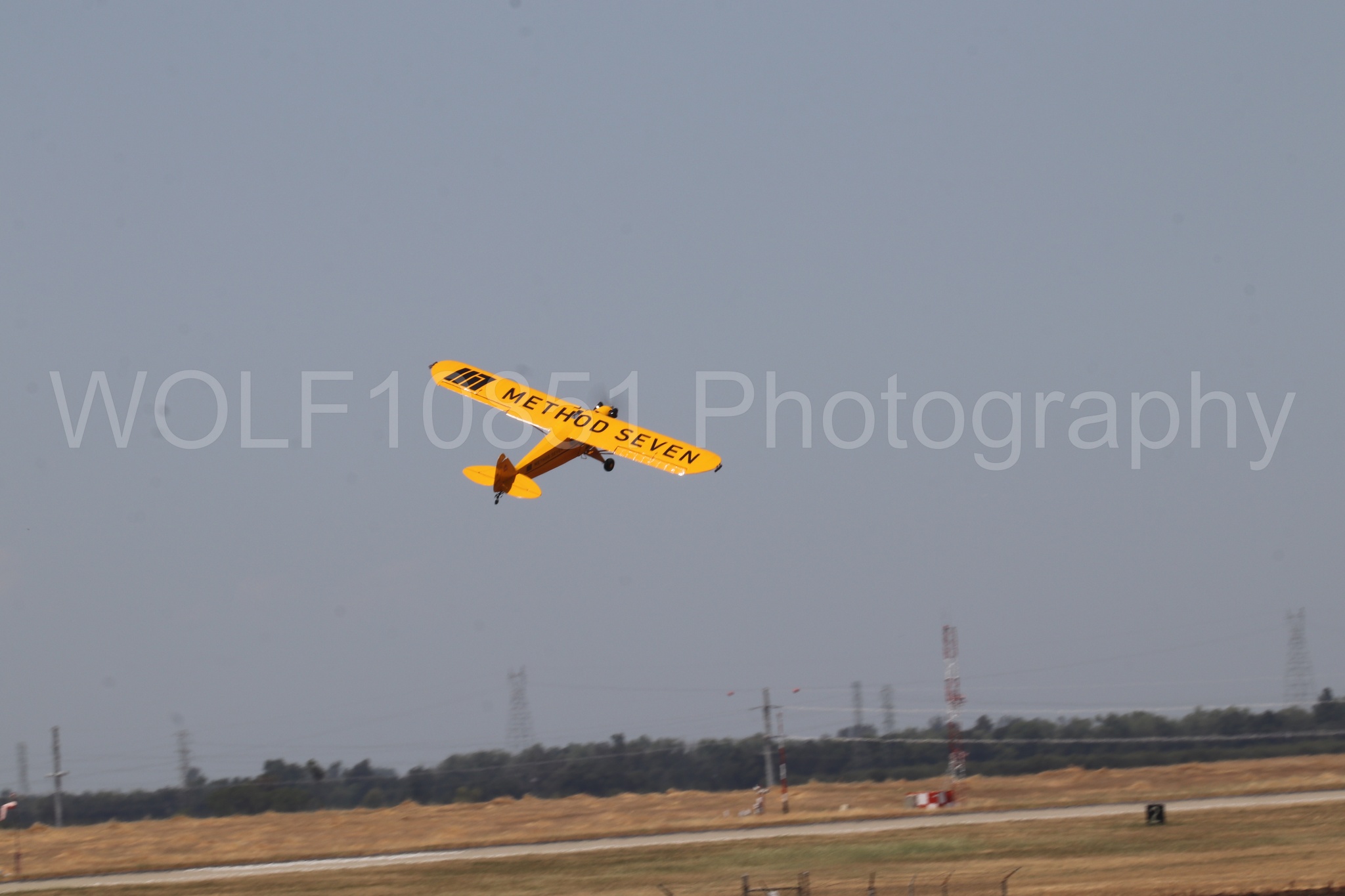 Aviation photography by WOLF10851 featuring Beale Air and Space Expo 2025, Piper J-3 Cub, Tucker Air Patrol.