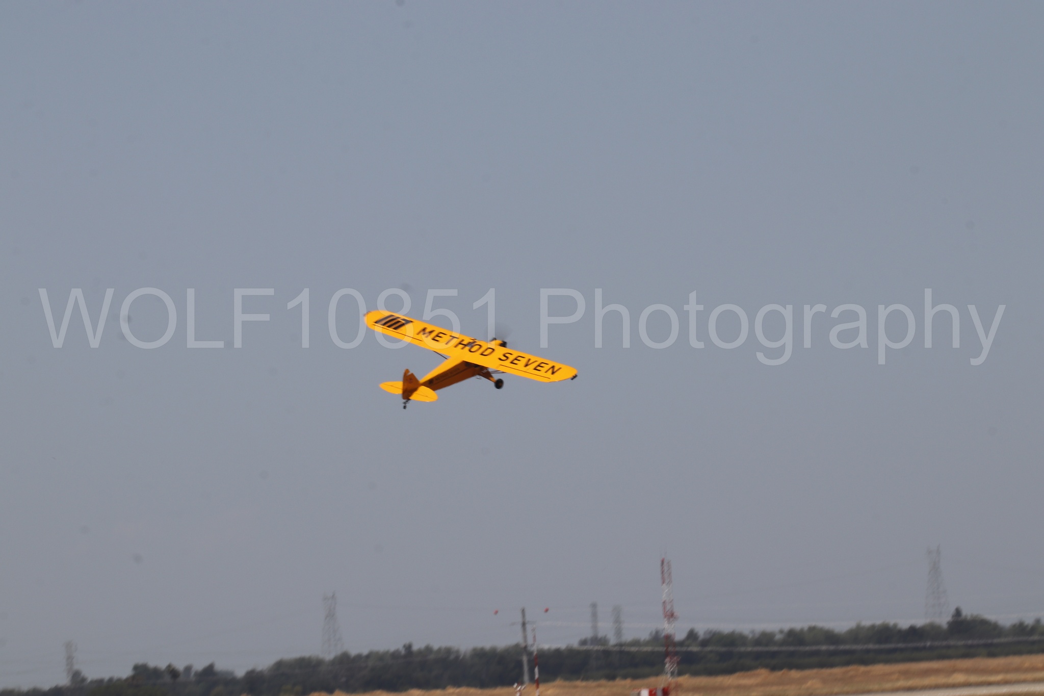 Aviation photography by WOLF10851 featuring Beale Air and Space Expo 2025, Piper J-3 Cub, Tucker Air Patrol.