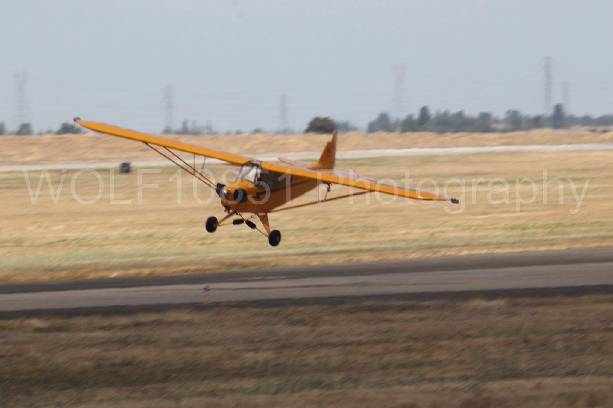 Aviation photography by WOLF10851 featuring Beale Air and Space Expo 2025, Piper J-3 Cub, Tucker Air Patrol.
