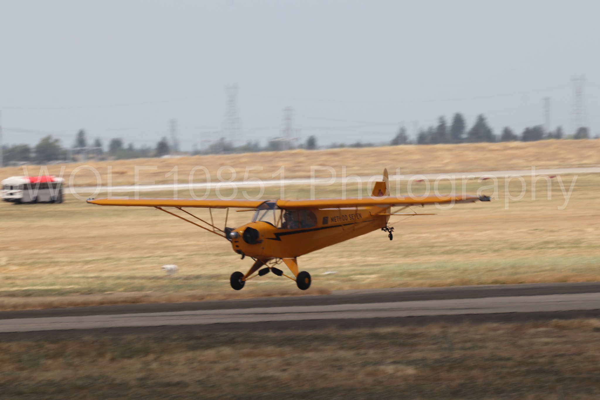 Aviation photography by WOLF10851 featuring Beale Air and Space Expo 2025, Piper J-3 Cub, Tucker Air Patrol.