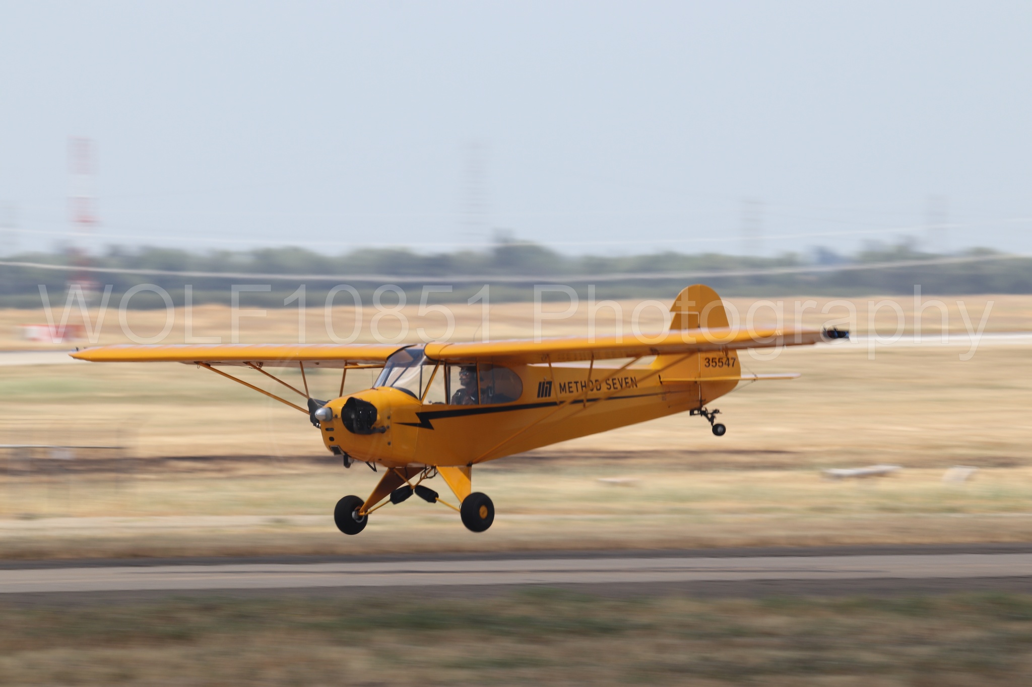 Aviation photography by WOLF10851 featuring Beale Air and Space Expo 2025, Piper J-3 Cub, Tucker Air Patrol.