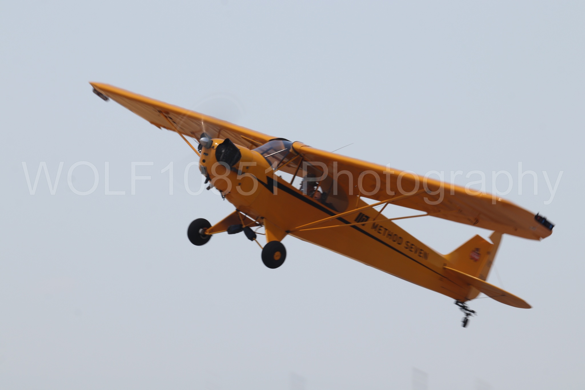 Aviation photography by WOLF10851 featuring Beale Air and Space Expo 2025, Piper J-3 Cub, Tucker Air Patrol.