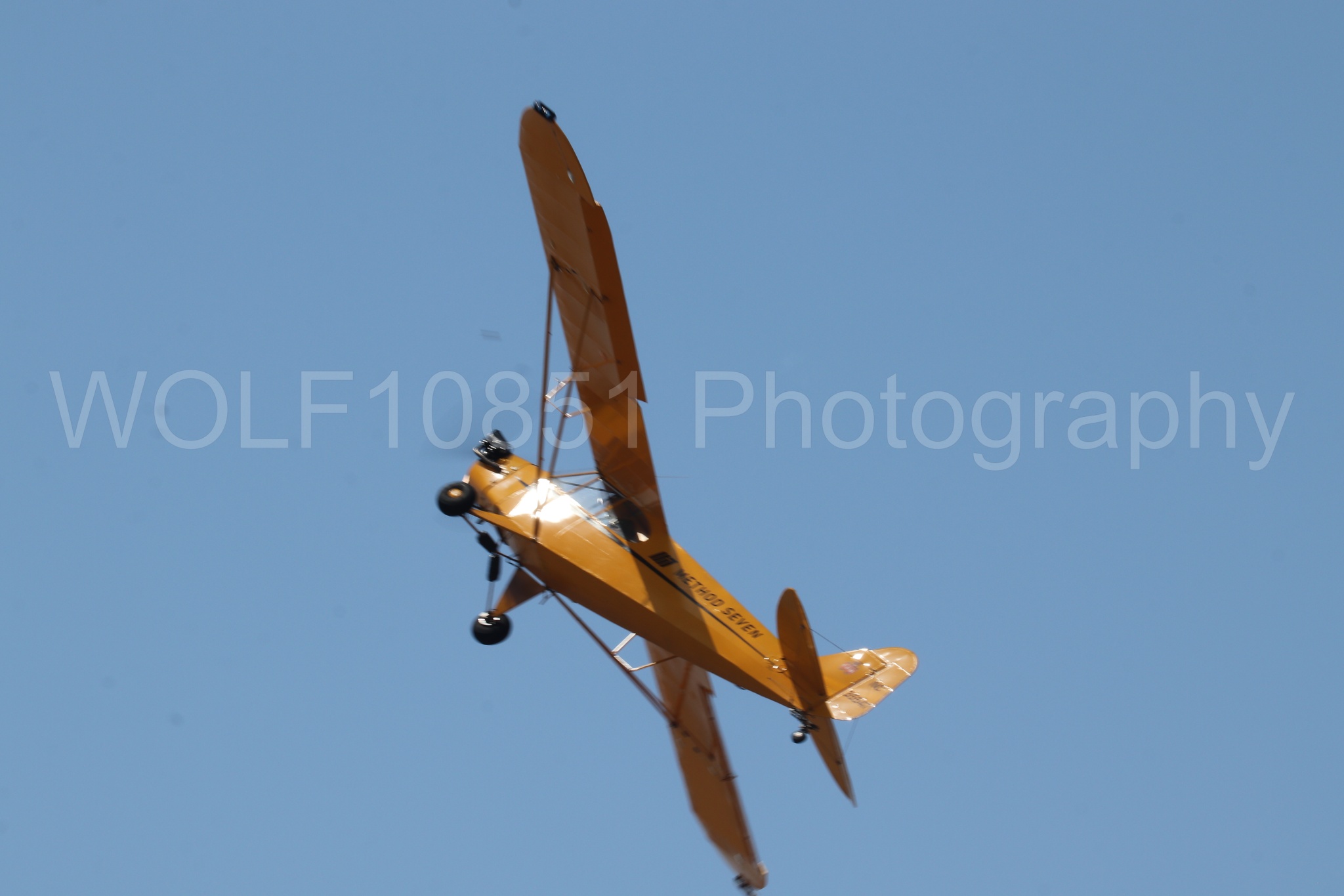 Aviation photography by WOLF10851 featuring Beale Air and Space Expo 2025, Piper J-3 Cub, Tucker Air Patrol.