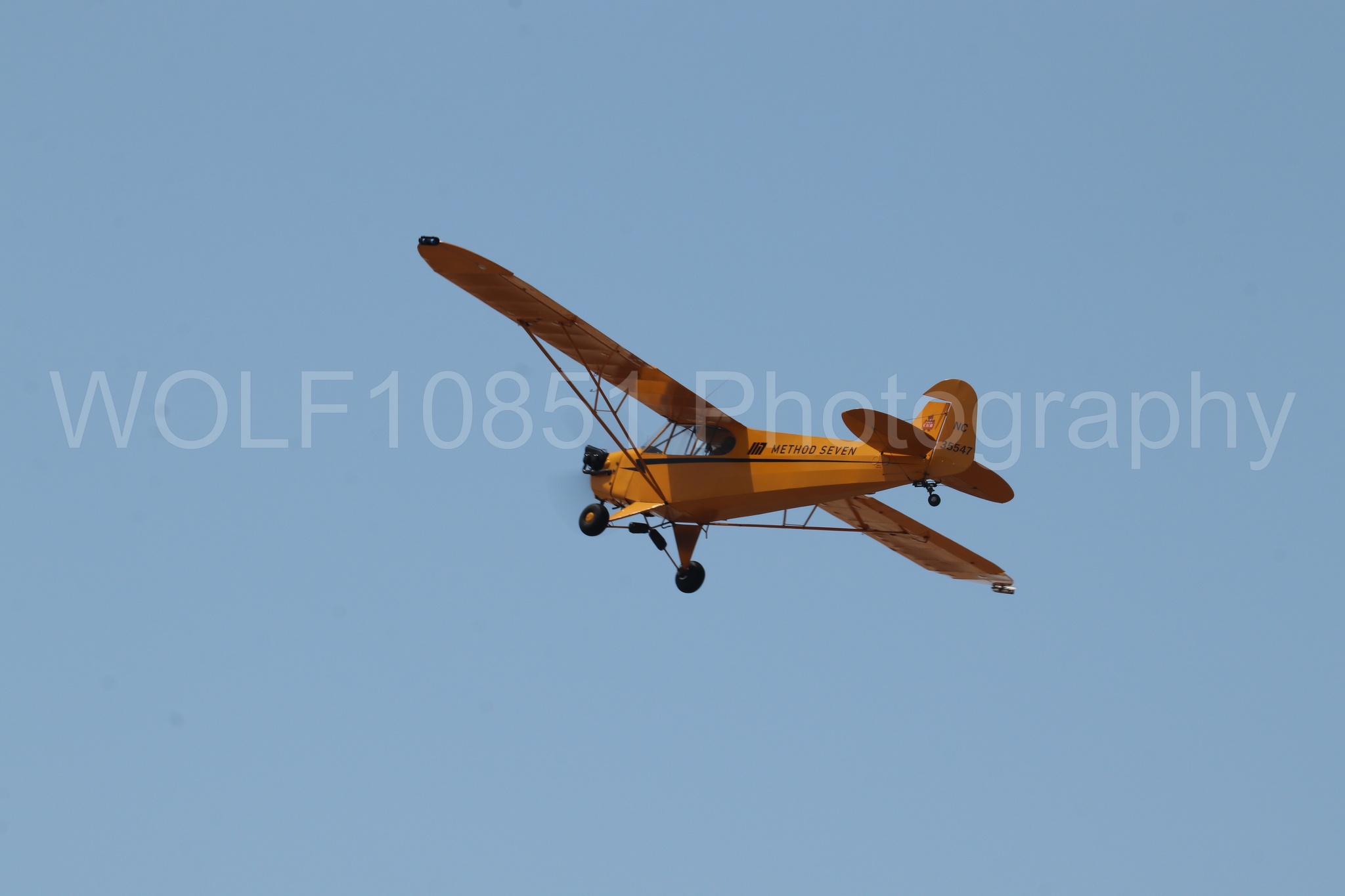 Aviation photography by WOLF10851 featuring Beale Air and Space Expo 2025, Piper J-3 Cub, Tucker Air Patrol.