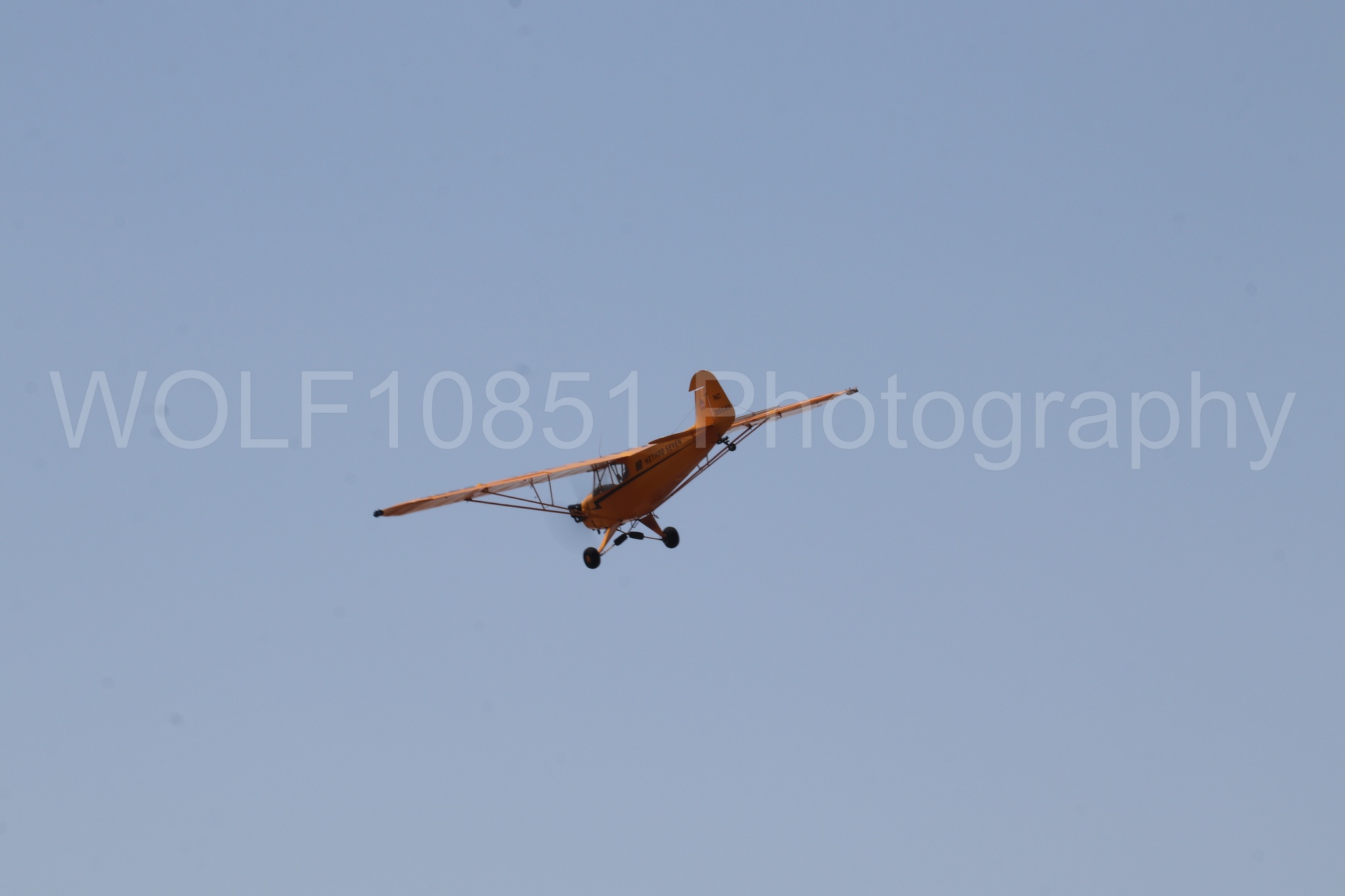 Aviation photography by WOLF10851 featuring Beale Air and Space Expo 2025, Piper J-3 Cub, Tucker Air Patrol.