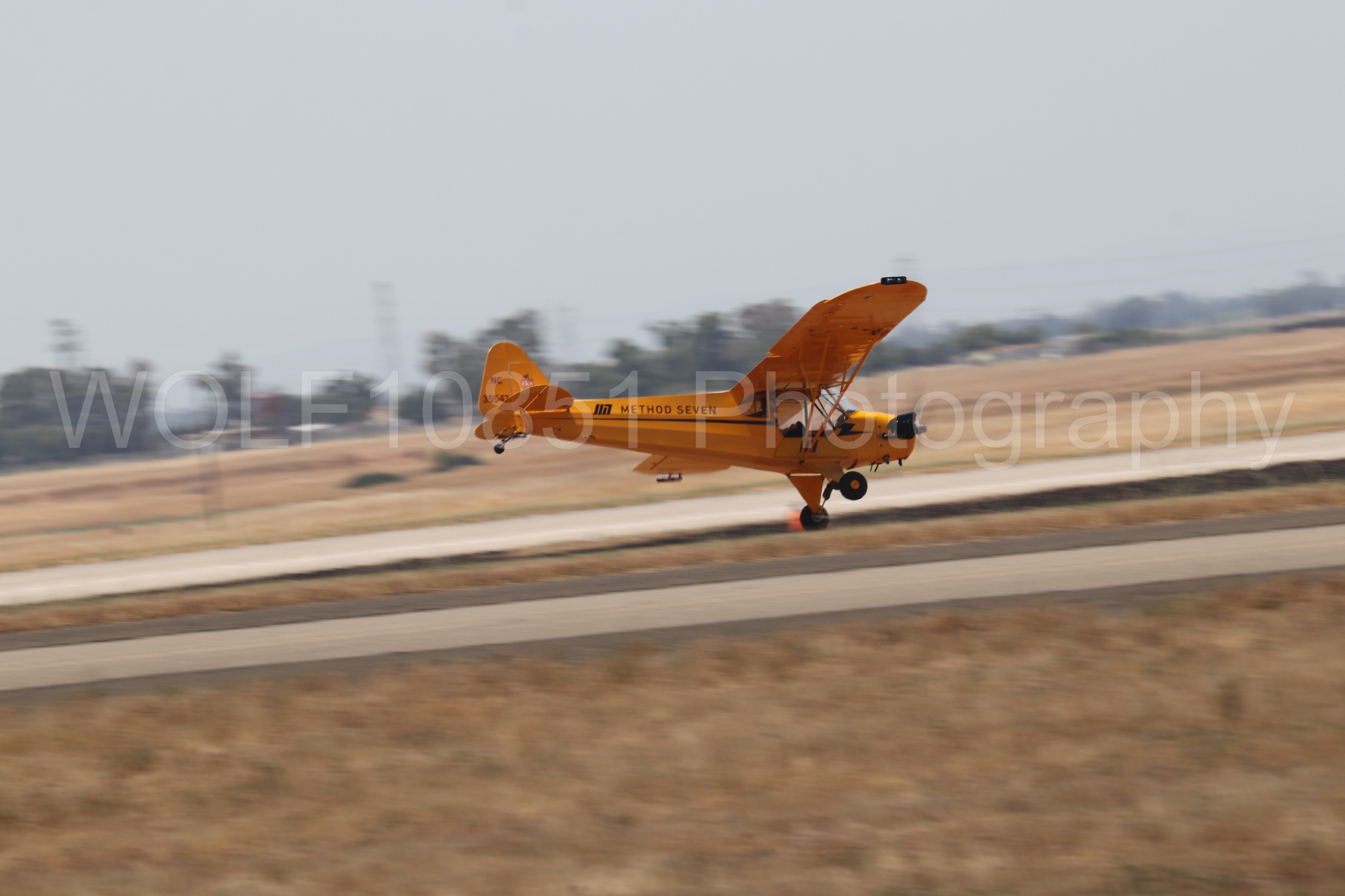Aviation photography by WOLF10851 featuring Beale Air and Space Expo 2025, Piper J-3 Cub, Tucker Air Patrol.