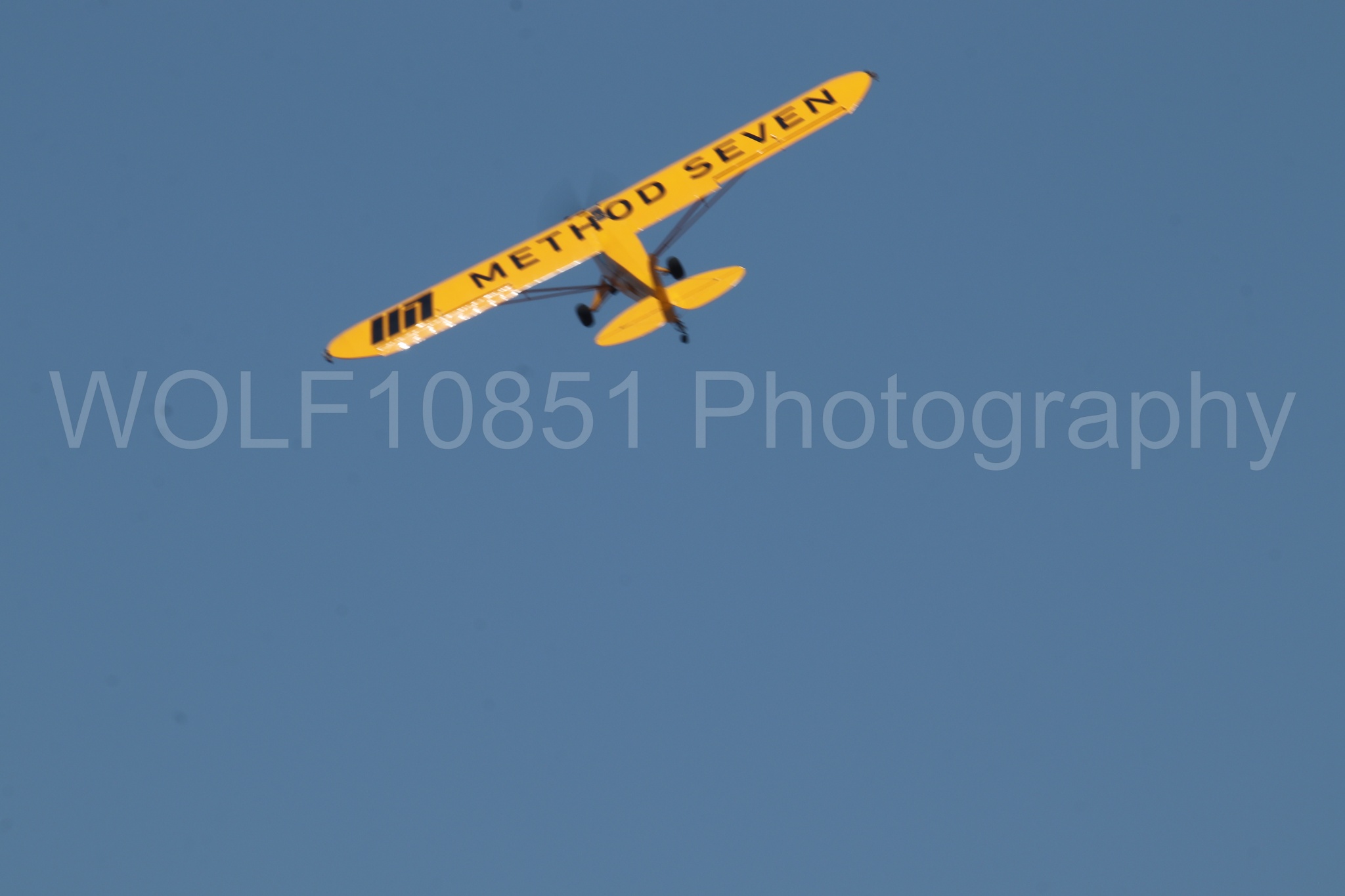 Aviation photography by WOLF10851 featuring Beale Air and Space Expo 2025, Piper J-3 Cub, Tucker Air Patrol.