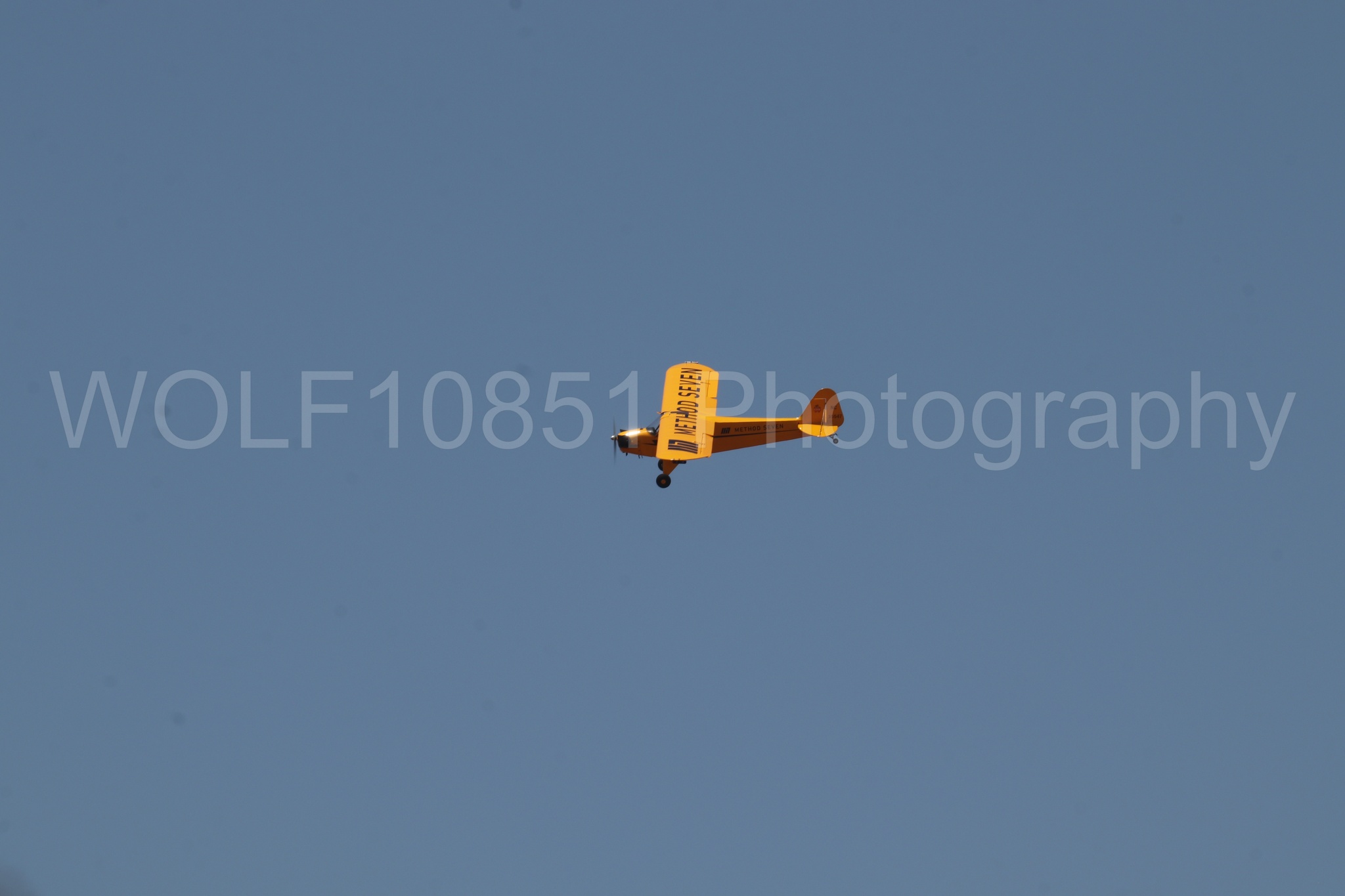 Aviation photography by WOLF10851 featuring Beale Air and Space Expo 2025, Piper J-3 Cub, Tucker Air Patrol.