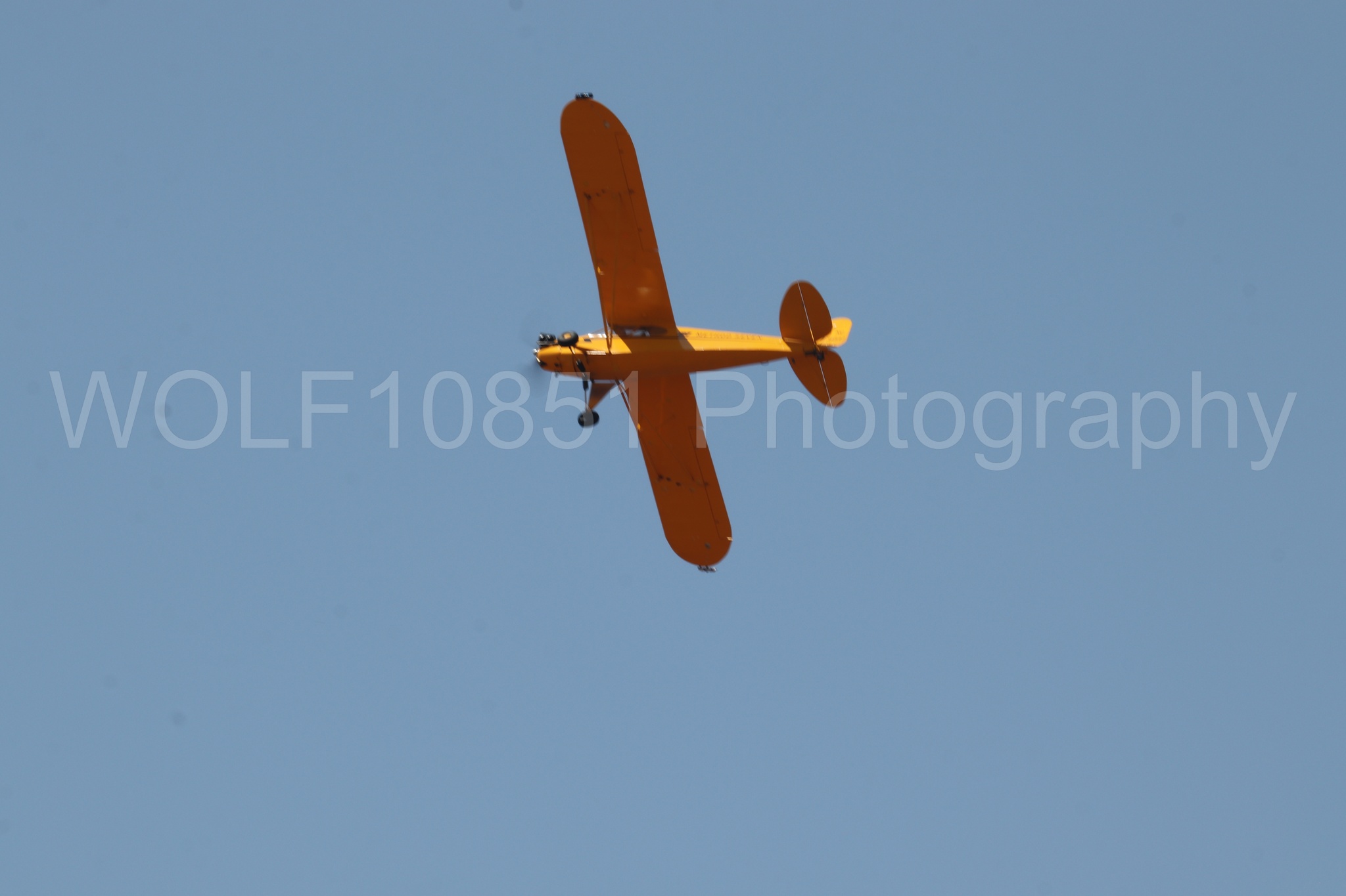 Aviation photography by WOLF10851 featuring Beale Air and Space Expo 2025, Piper J-3 Cub, Tucker Air Patrol.