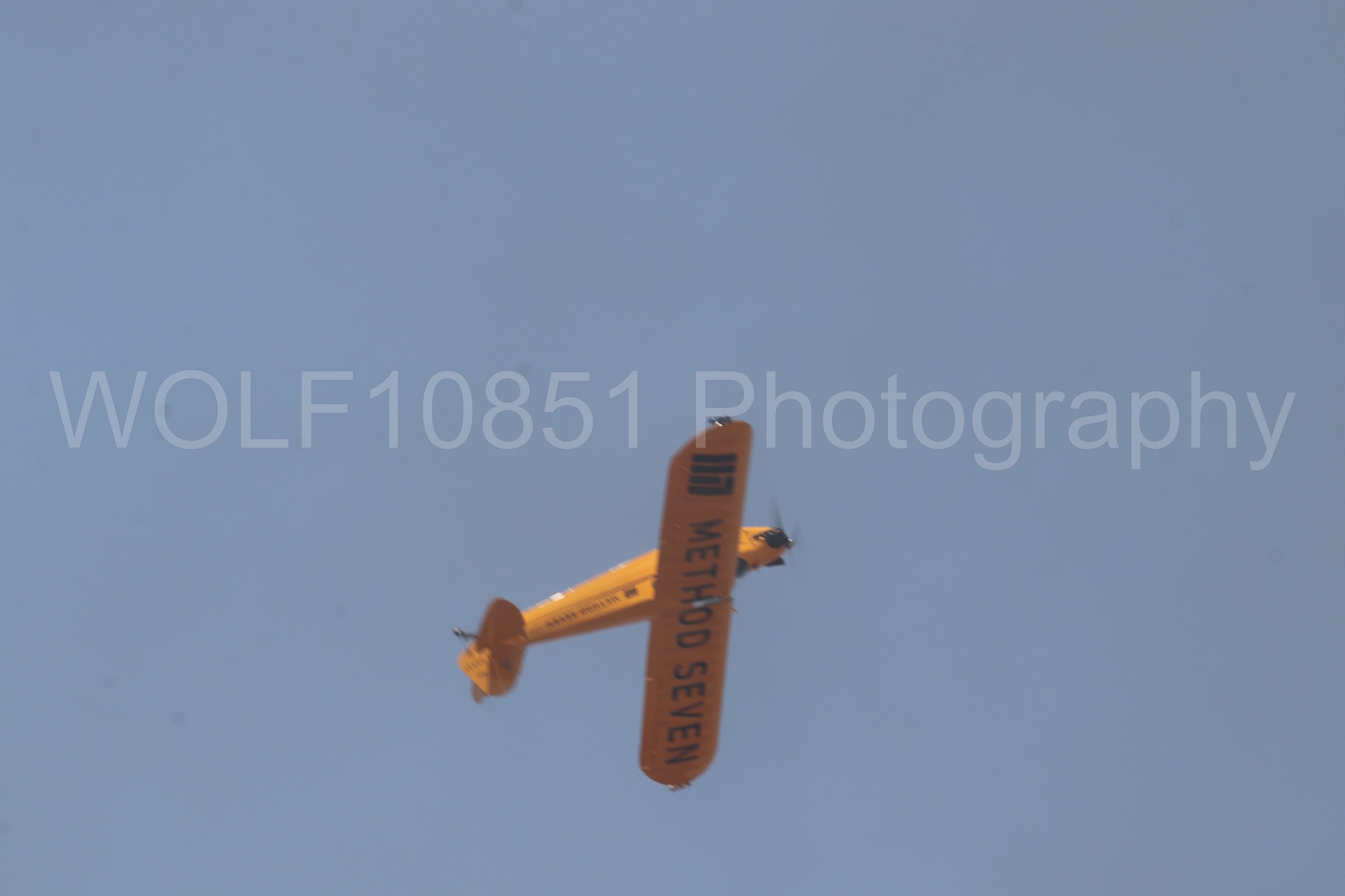 Aviation photography by WOLF10851 featuring Beale Air and Space Expo 2025, Piper J-3 Cub, Tucker Air Patrol.