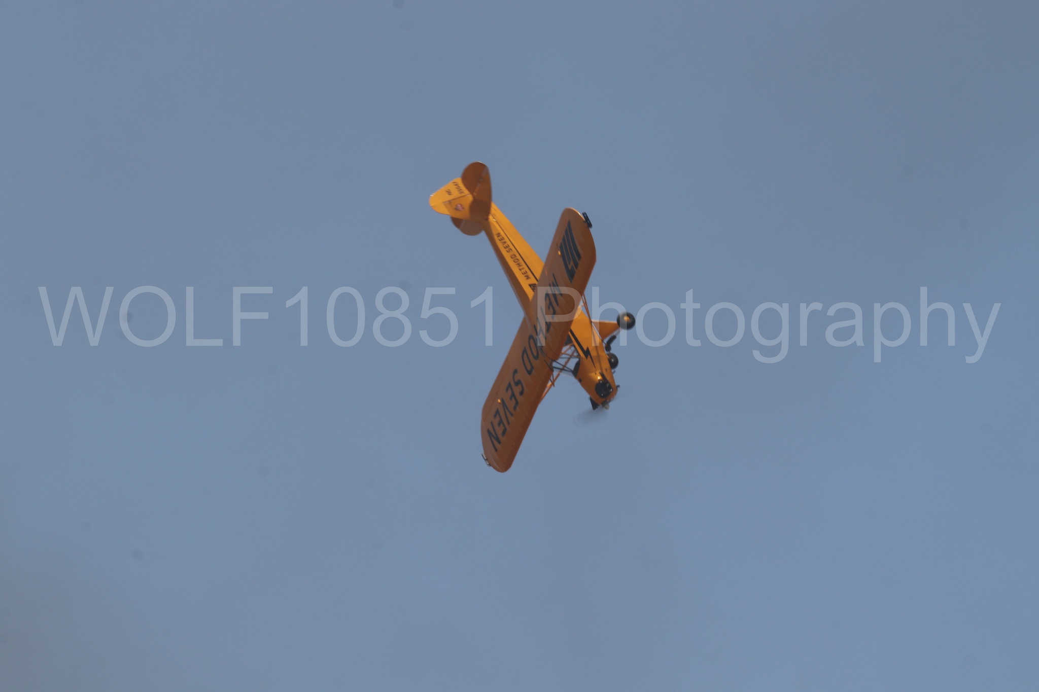 Aviation photography by WOLF10851 featuring Beale Air and Space Expo 2025, Piper J-3 Cub, Tucker Air Patrol.