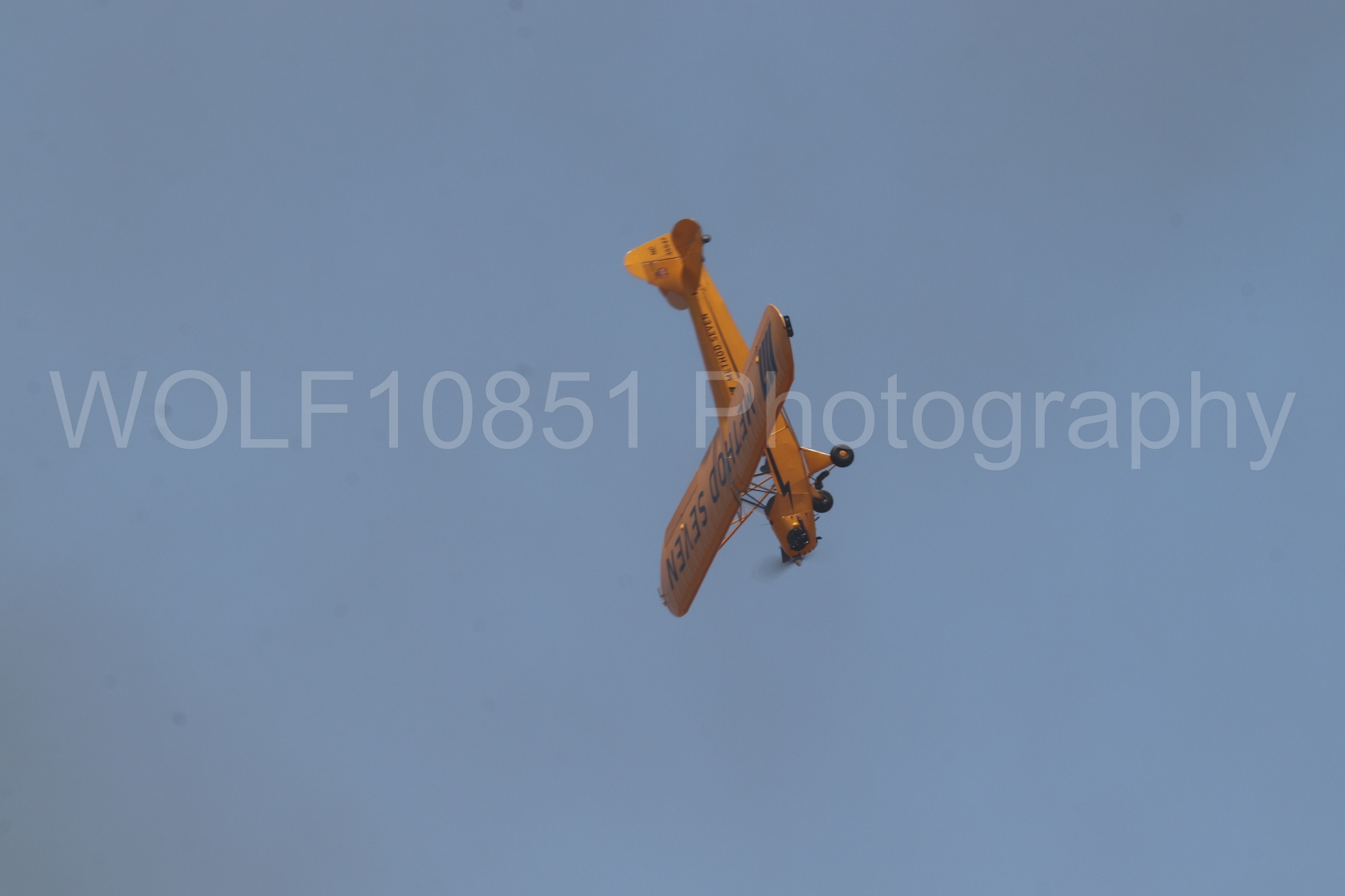 Aviation photography by WOLF10851 featuring Beale Air and Space Expo 2025, Piper J-3 Cub, Tucker Air Patrol.