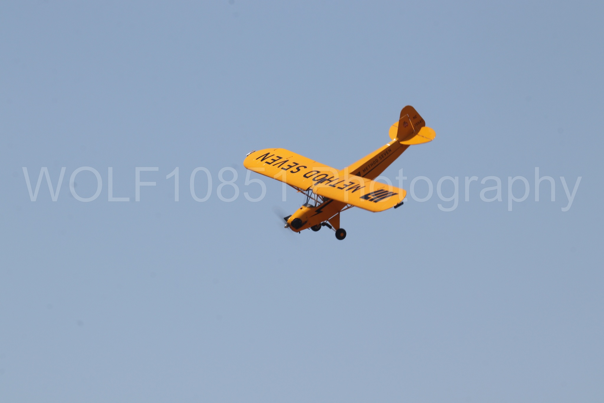 Aviation photography by WOLF10851 featuring Beale Air and Space Expo 2025, Piper J-3 Cub, Tucker Air Patrol.