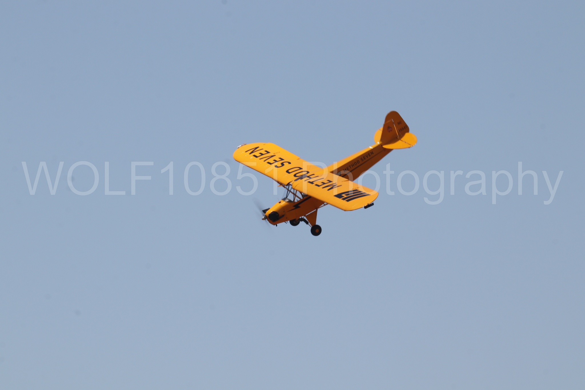 Aviation photography by WOLF10851 featuring Beale Air and Space Expo 2025, Piper J-3 Cub, Tucker Air Patrol.