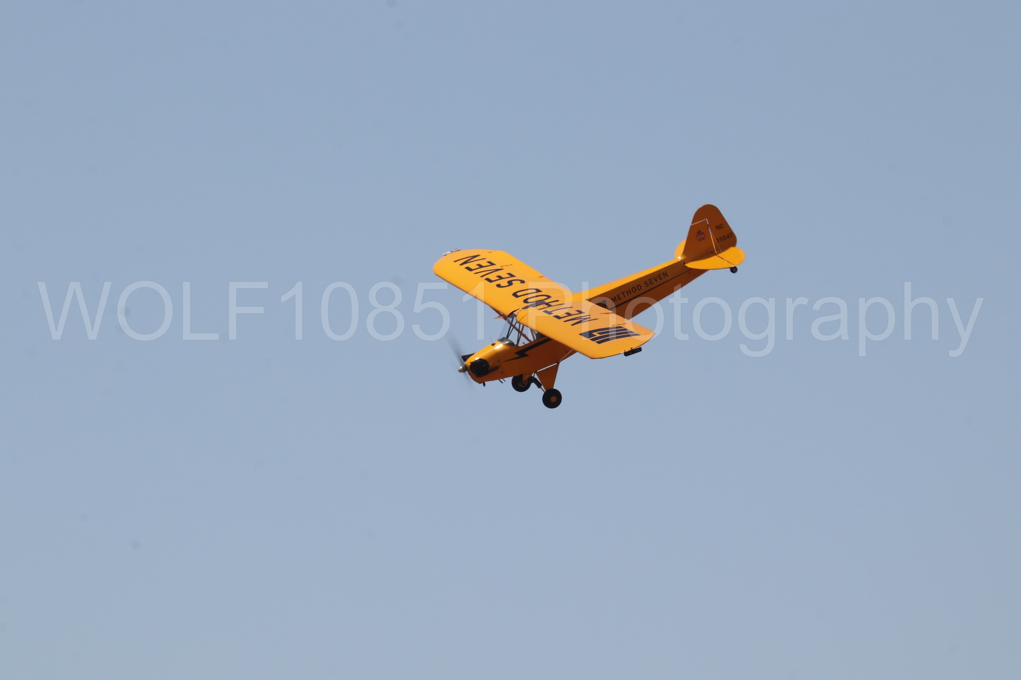 Aviation photography by WOLF10851 featuring Beale Air and Space Expo 2025, Piper J-3 Cub, Tucker Air Patrol.