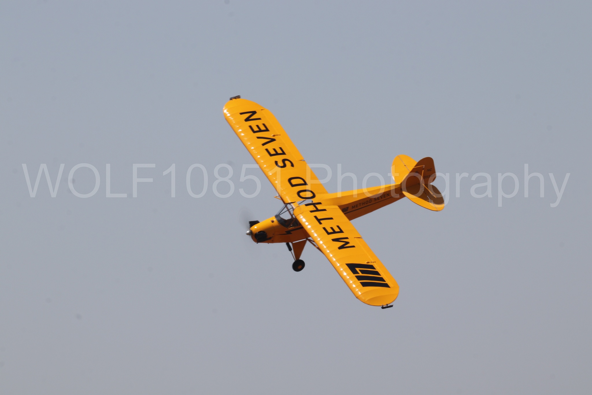 Aviation photography by WOLF10851 featuring Beale Air and Space Expo 2025, Piper J-3 Cub, Tucker Air Patrol.