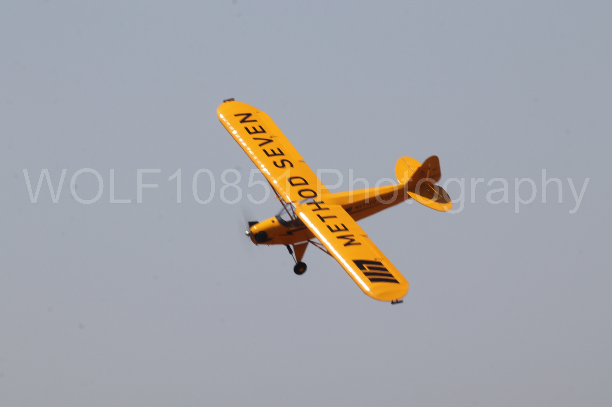 Aviation photography by WOLF10851 featuring Beale Air and Space Expo 2025, Piper J-3 Cub, Tucker Air Patrol.