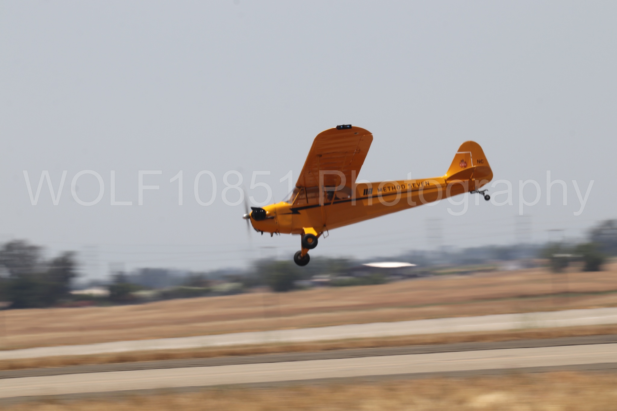 Aviation photography by WOLF10851 featuring Beale Air and Space Expo 2025, Piper J-3 Cub, Tucker Air Patrol.