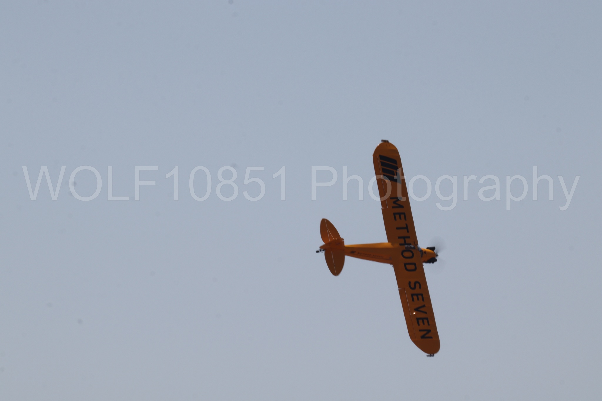 Aviation photography by WOLF10851 featuring Beale Air and Space Expo 2025, Piper J-3 Cub, Tucker Air Patrol.