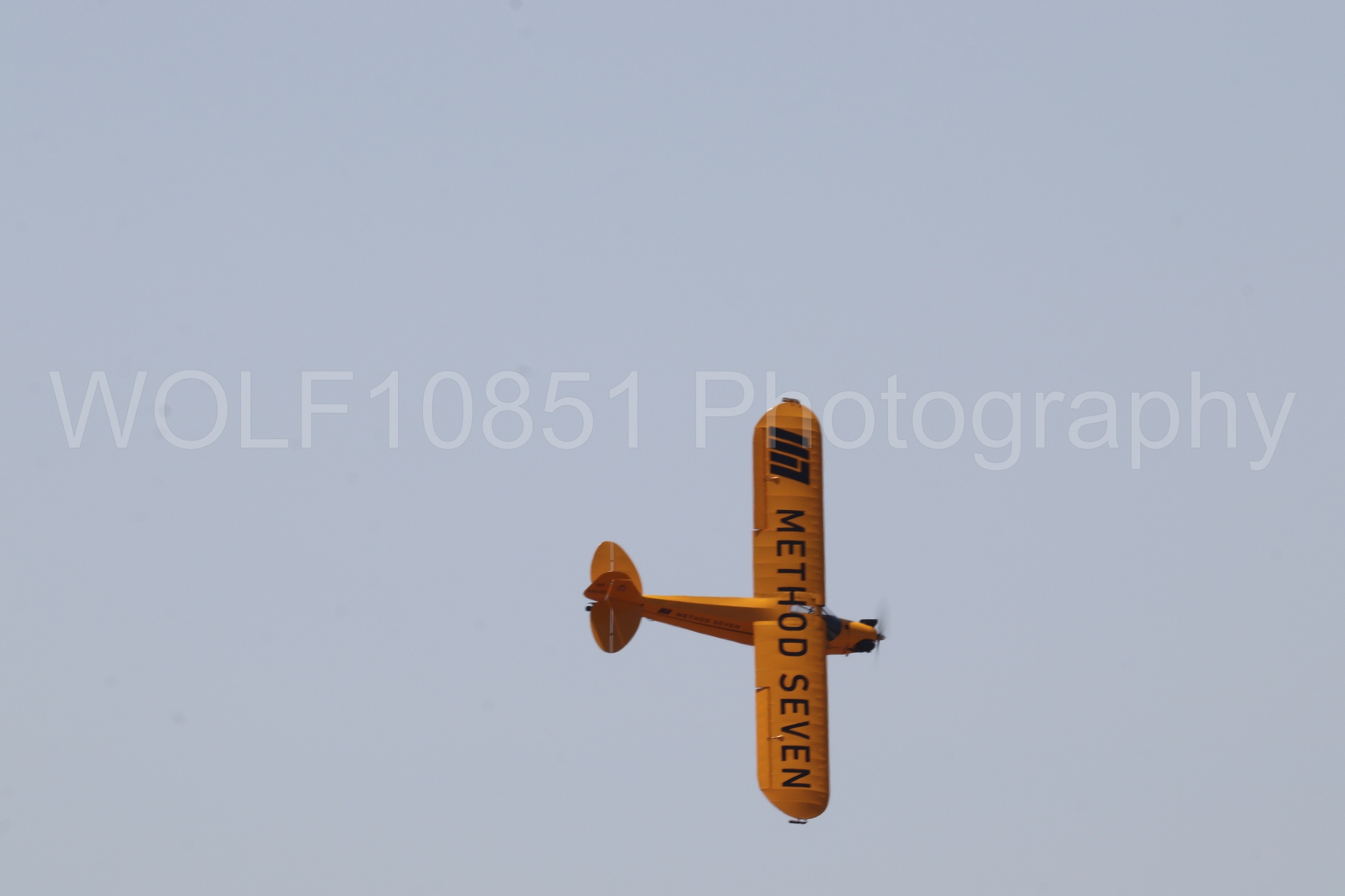 Aviation photography by WOLF10851 featuring Beale Air and Space Expo 2025, Piper J-3 Cub, Tucker Air Patrol.