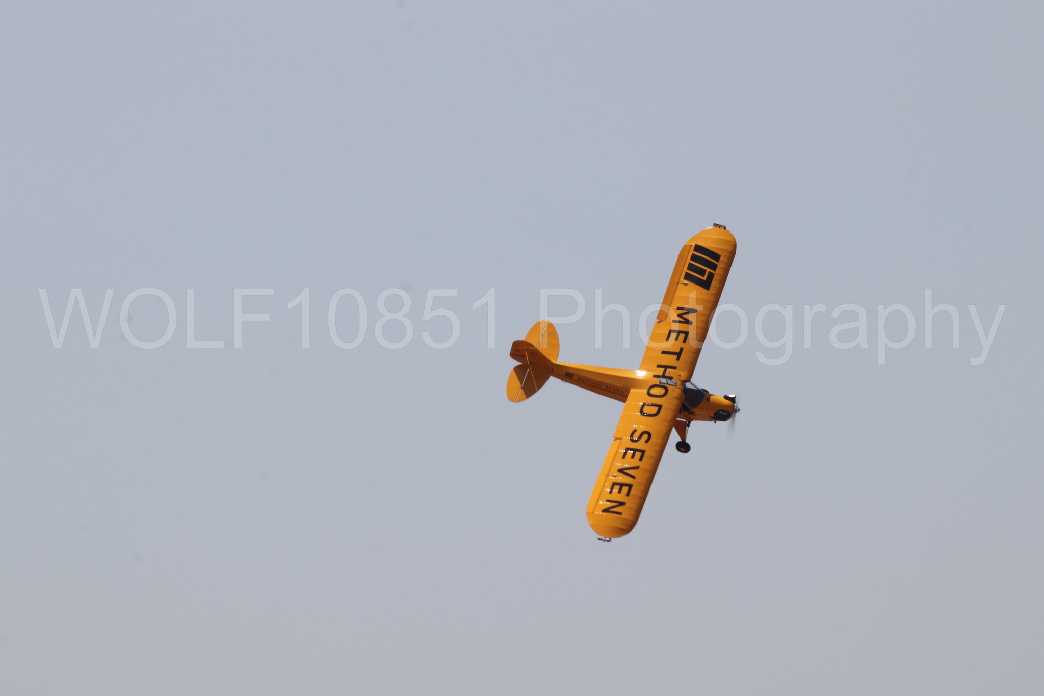 Aviation photography by WOLF10851 featuring Beale Air and Space Expo 2025, Piper J-3 Cub, Tucker Air Patrol.