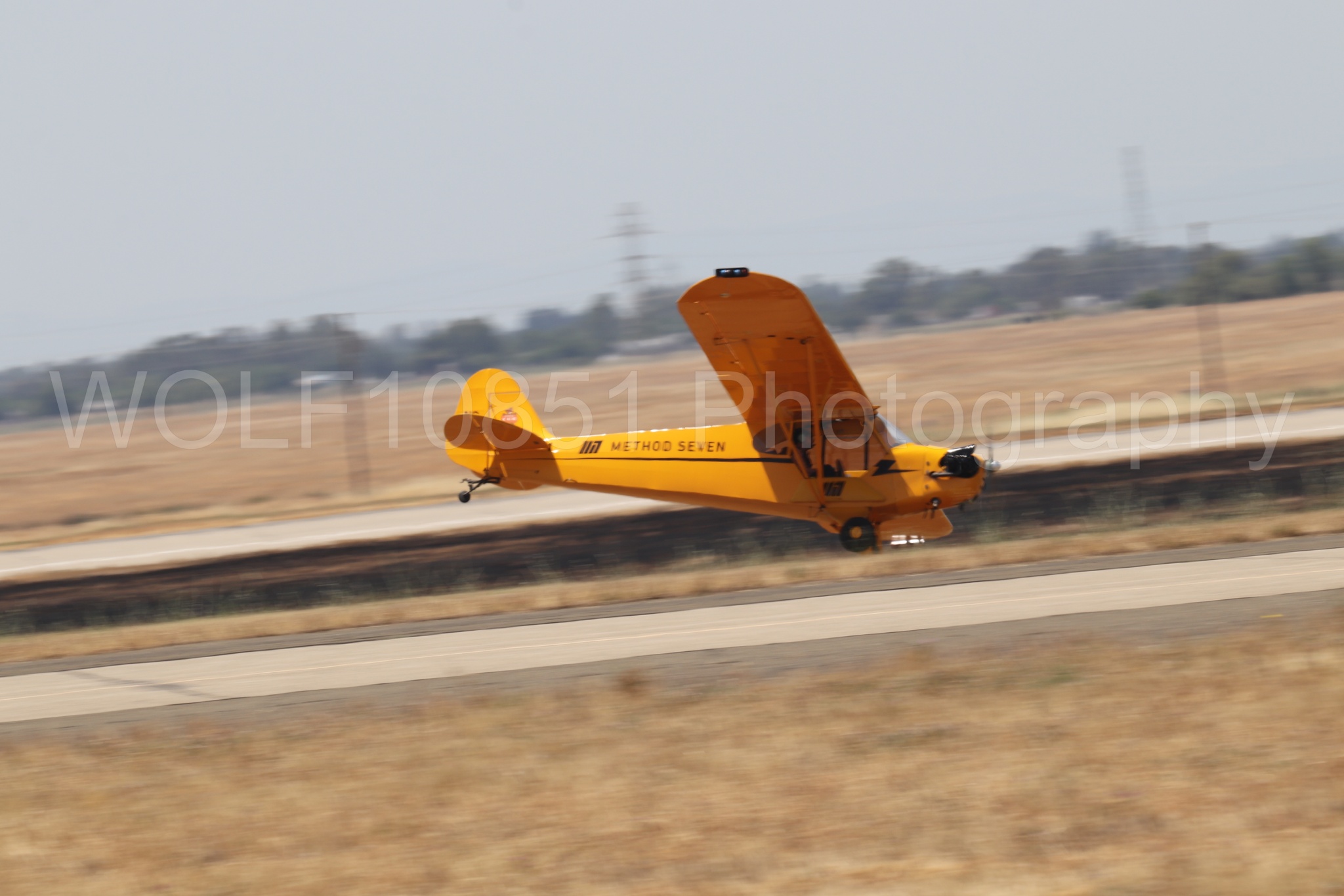 Aviation photography by WOLF10851 featuring Beale Air and Space Expo 2025, Piper J-3 Cub, Tucker Air Patrol.