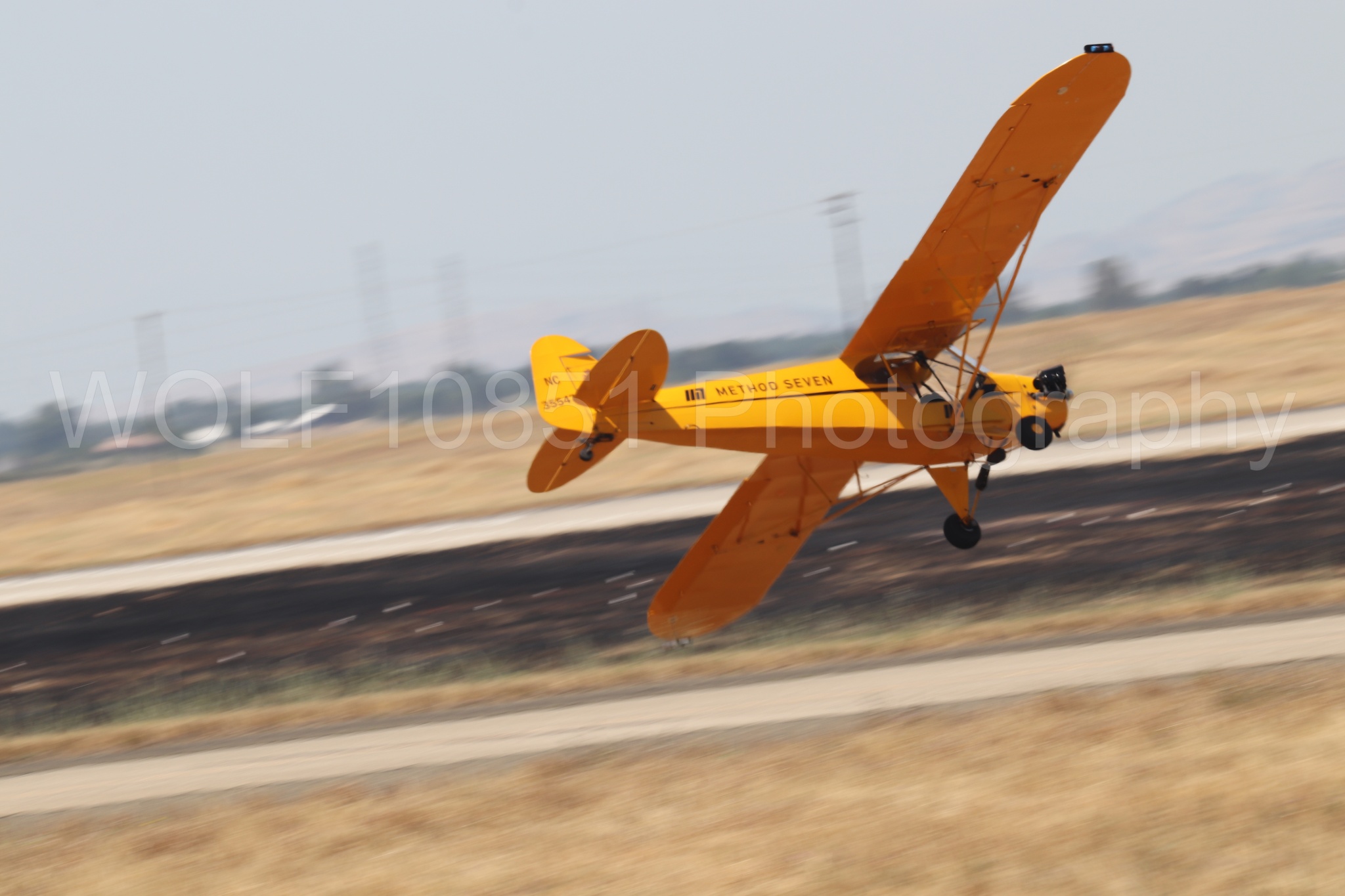Aviation photography by WOLF10851 featuring Beale Air and Space Expo 2025, Featured, Piper J-3 Cub, Tucker Air Patrol.