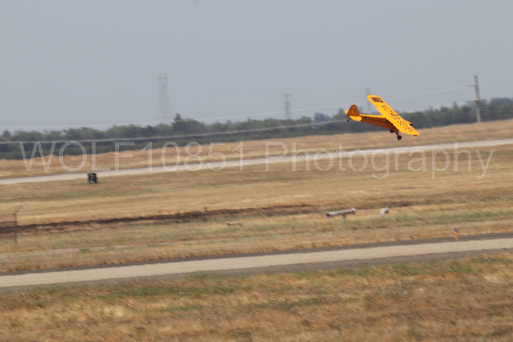 Aviation photography by WOLF10851 featuring Beale Air and Space Expo 2025, Piper J-3 Cub, Tucker Air Patrol.