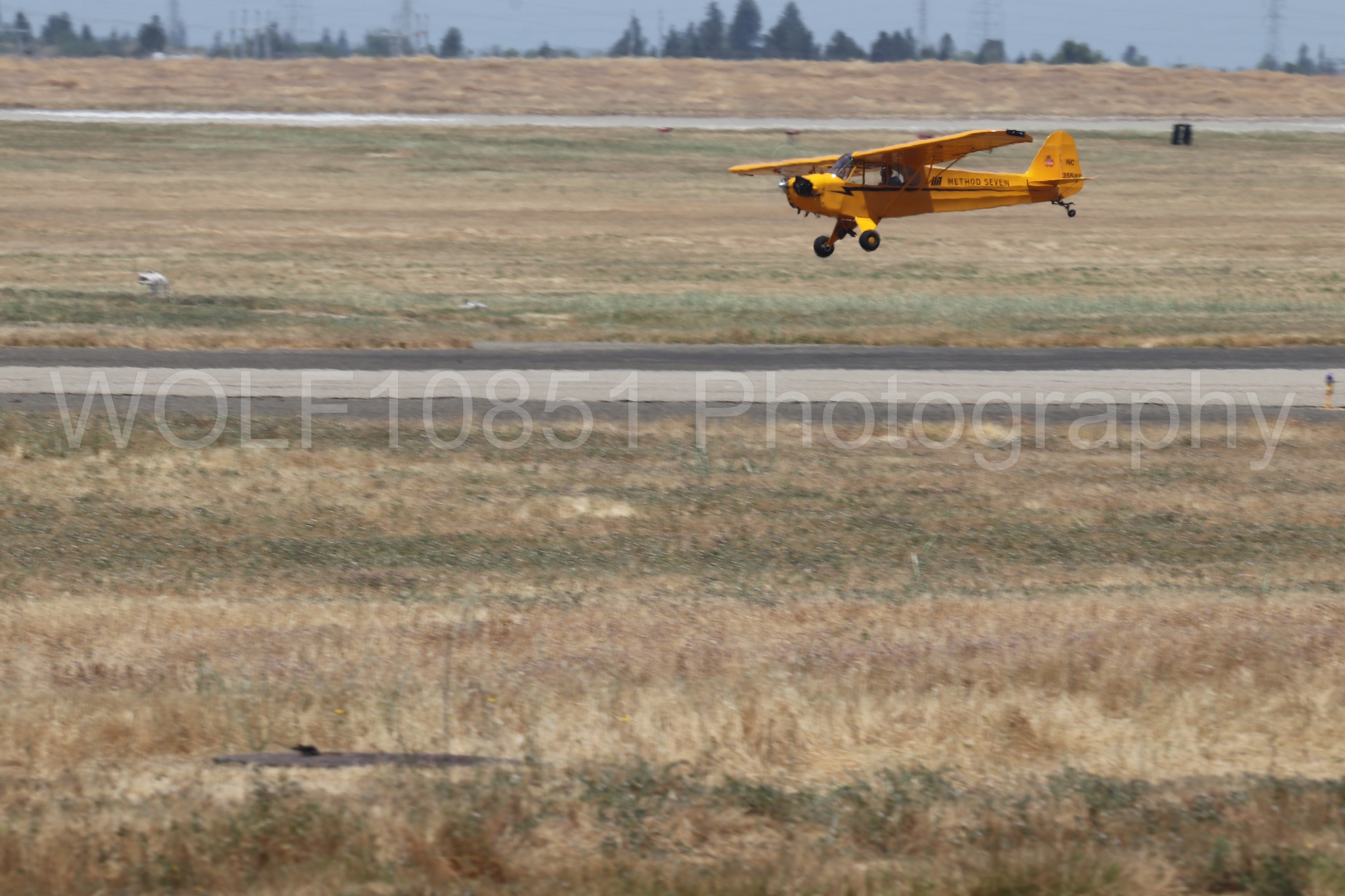Aviation photography by WOLF10851 featuring Beale Air and Space Expo 2025, Piper J-3 Cub, Tucker Air Patrol.