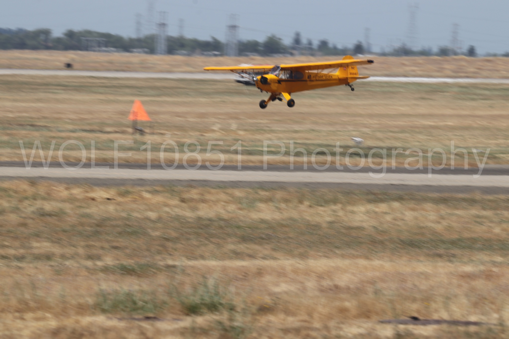 Aviation photography by WOLF10851 featuring Beale Air and Space Expo 2025, Piper J-3 Cub, Tucker Air Patrol.