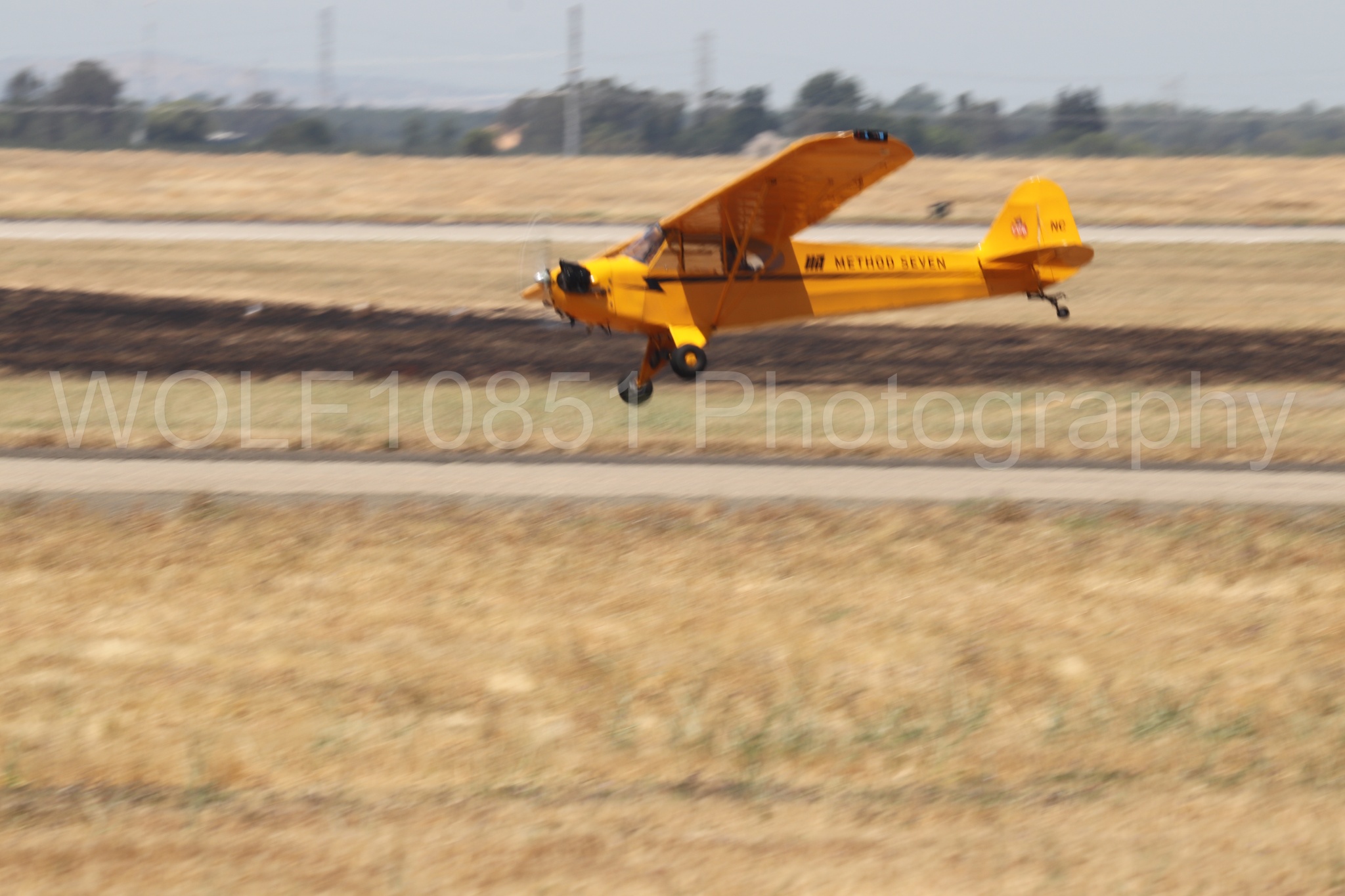 Aviation photography by WOLF10851 featuring Beale Air and Space Expo 2025, Piper J-3 Cub, Tucker Air Patrol.
