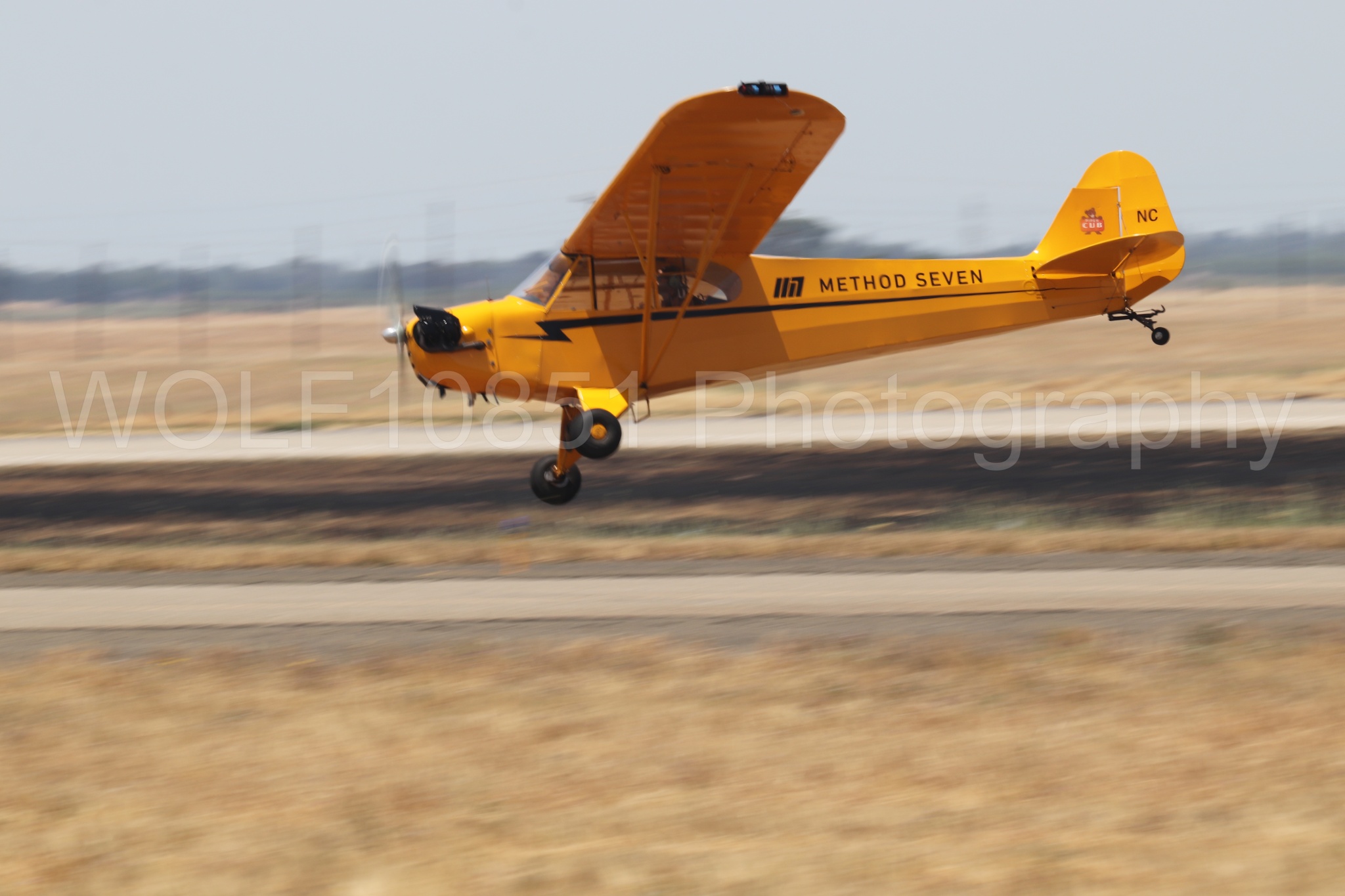 Aviation photography by WOLF10851 featuring Beale Air and Space Expo 2025, Piper J-3 Cub, Tucker Air Patrol.