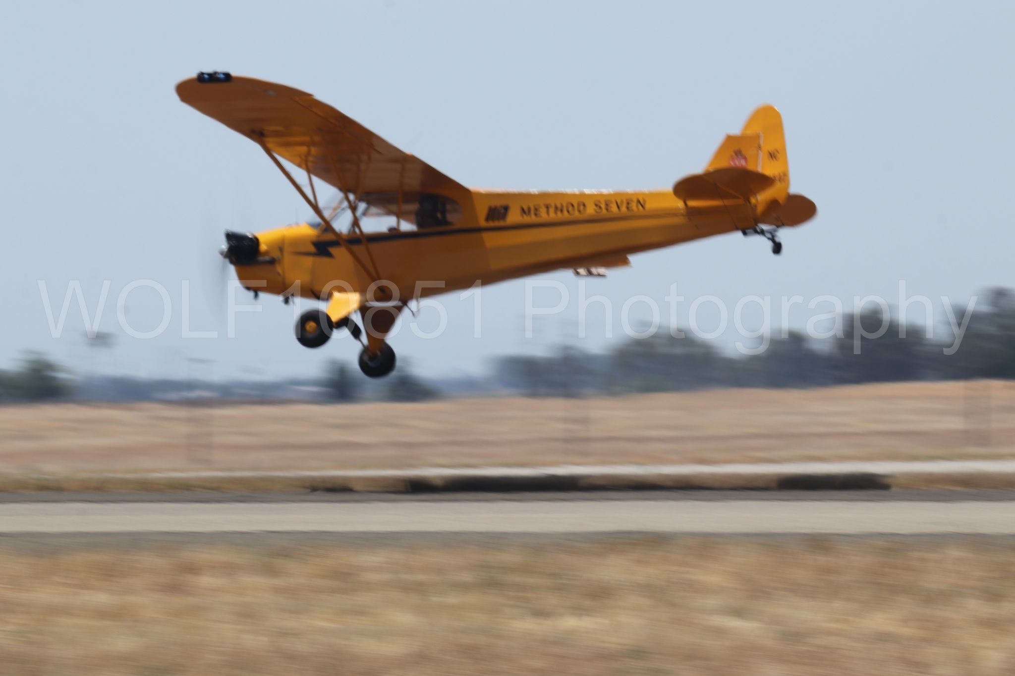 Aviation photography by WOLF10851 featuring Beale Air and Space Expo 2025, Piper J-3 Cub, Tucker Air Patrol.