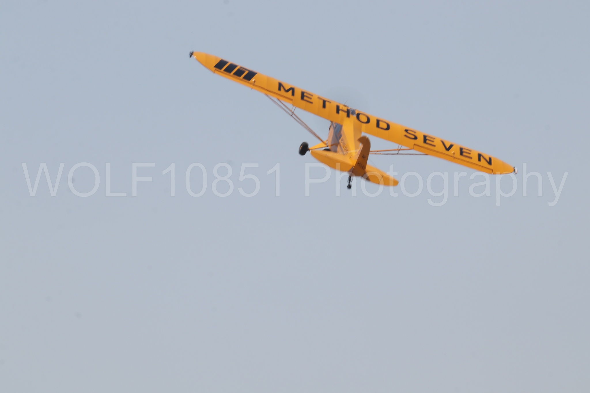 Aviation photography by WOLF10851 featuring Beale Air and Space Expo 2025, Piper J-3 Cub, Tucker Air Patrol.