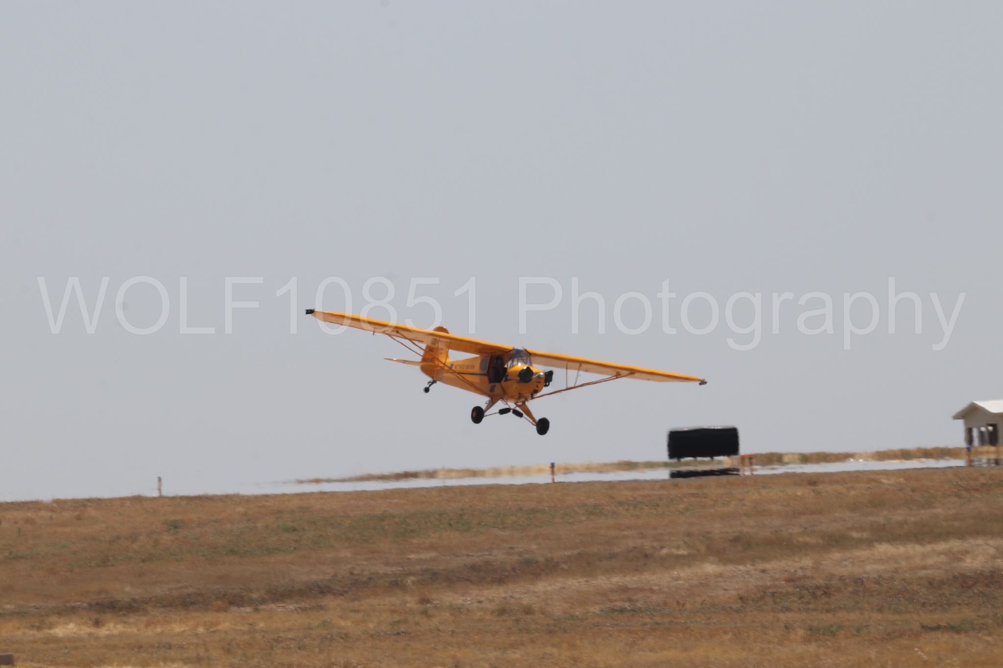 Aviation photography by WOLF10851 featuring Beale Air and Space Expo 2025, Piper J-3 Cub, Tucker Air Patrol.
