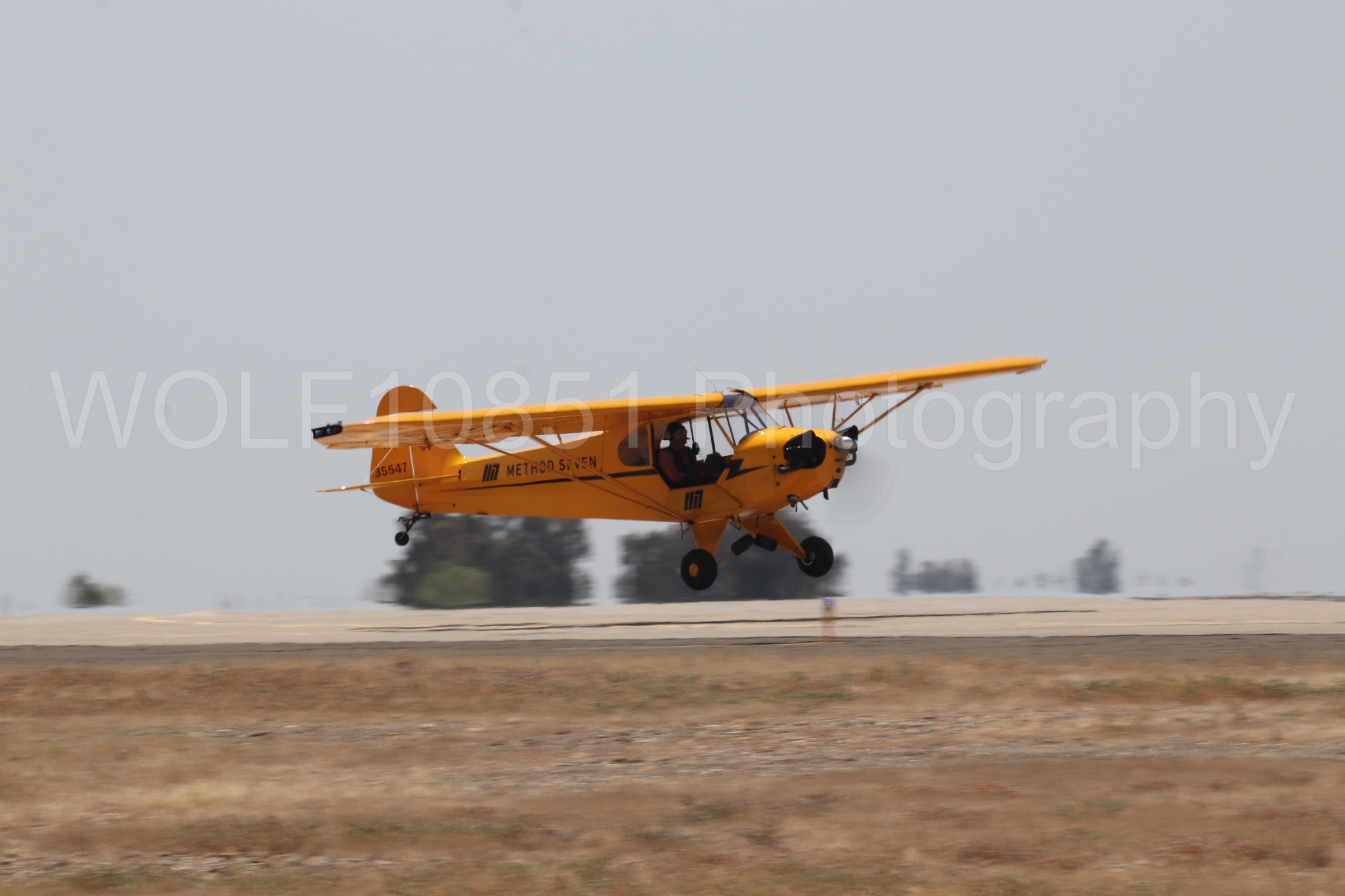 Aviation photography by WOLF10851 featuring Beale Air and Space Expo 2025, Piper J-3 Cub, Tucker Air Patrol.