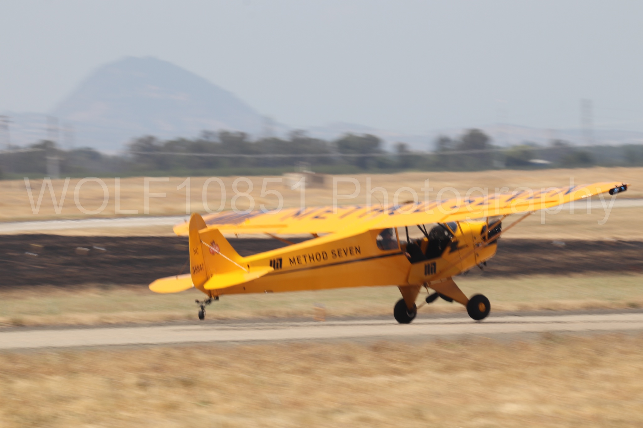 Aviation photography by WOLF10851 featuring Beale Air and Space Expo 2025, Piper J-3 Cub, Tucker Air Patrol.