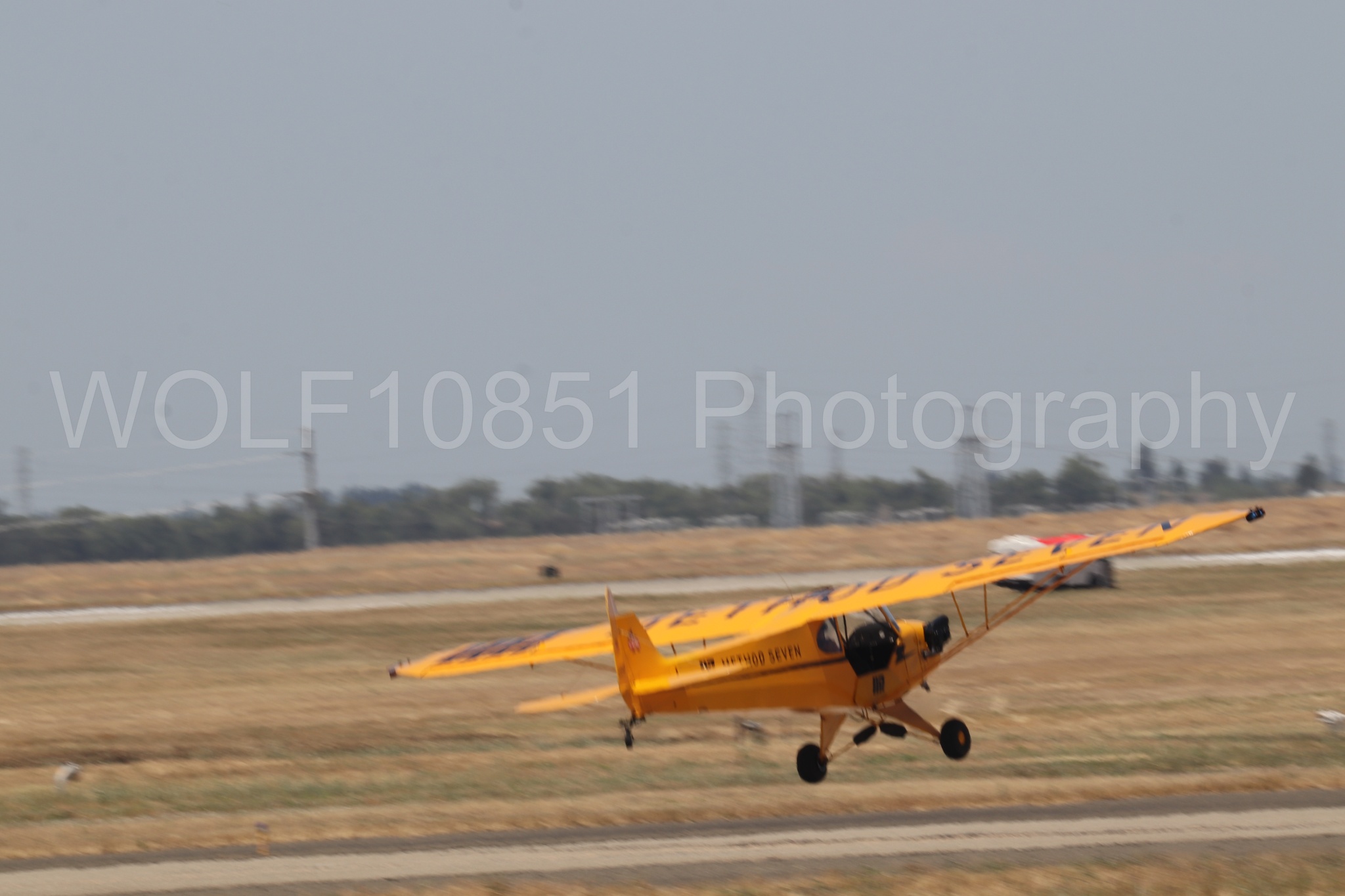 Aviation photography by WOLF10851 featuring Beale Air and Space Expo 2025, Piper J-3 Cub, Tucker Air Patrol.