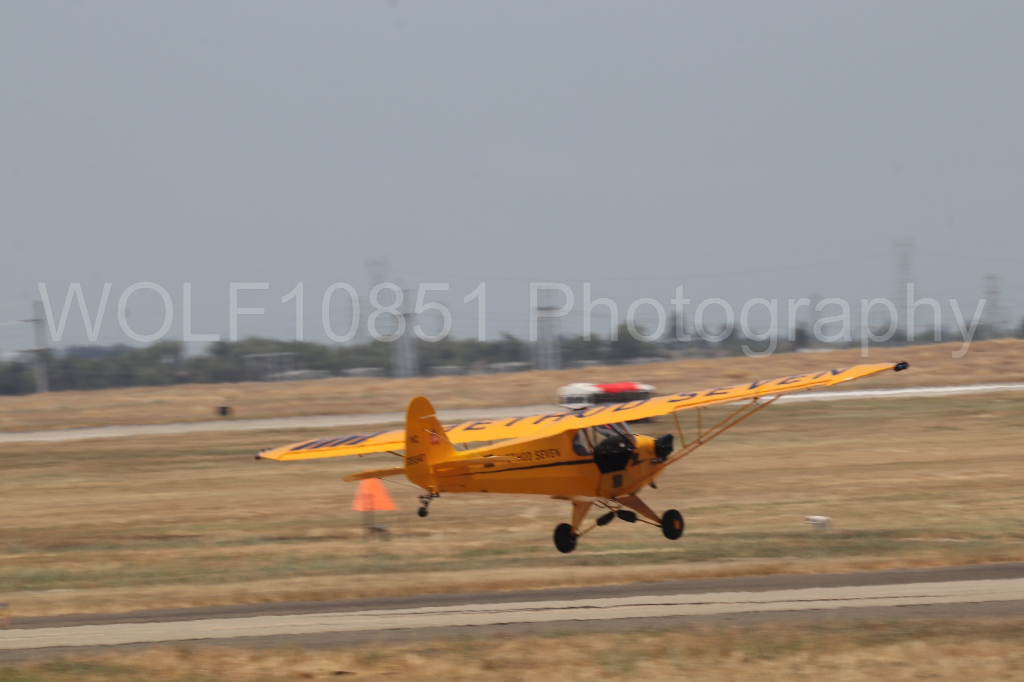 Aviation photography by WOLF10851 featuring Beale Air and Space Expo 2025, Piper J-3 Cub, Tucker Air Patrol.