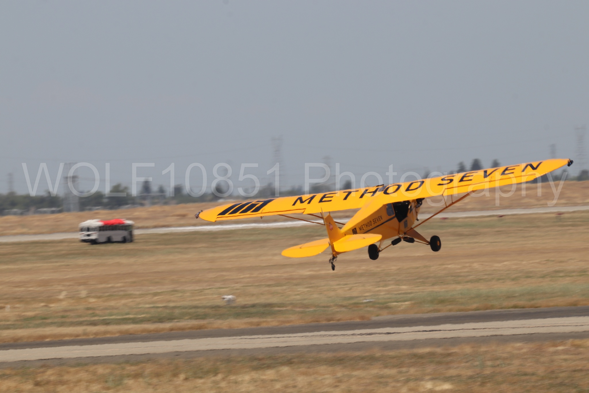 Aviation photography by WOLF10851 featuring Beale Air and Space Expo 2025, Piper J-3 Cub, Tucker Air Patrol.