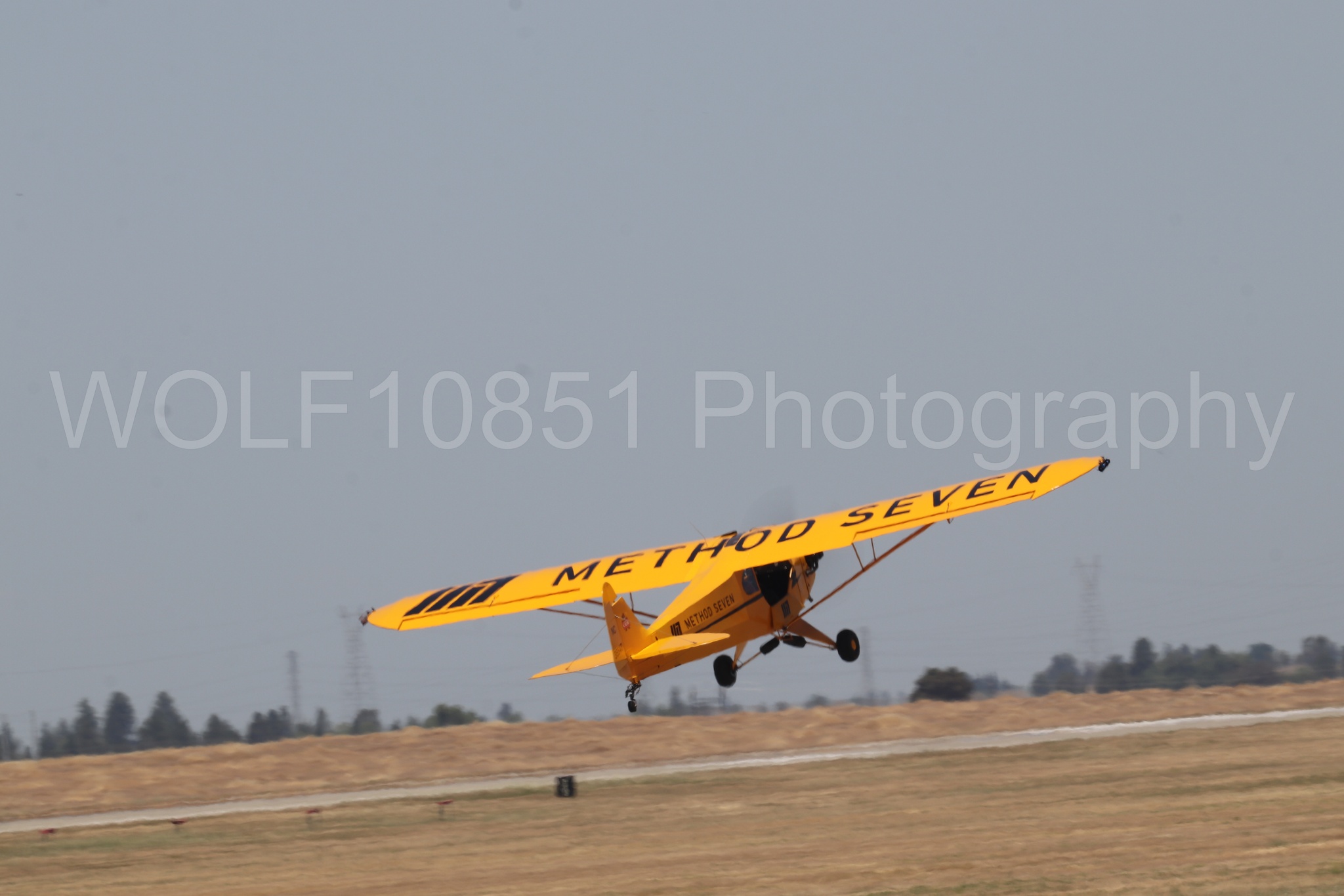 Aviation photography by WOLF10851 featuring Beale Air and Space Expo 2025, Piper J-3 Cub, Tucker Air Patrol.