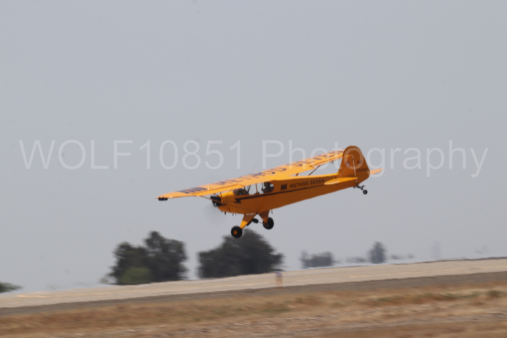 Aviation photography by WOLF10851 featuring Beale Air and Space Expo 2025, Piper J-3 Cub, Tucker Air Patrol.