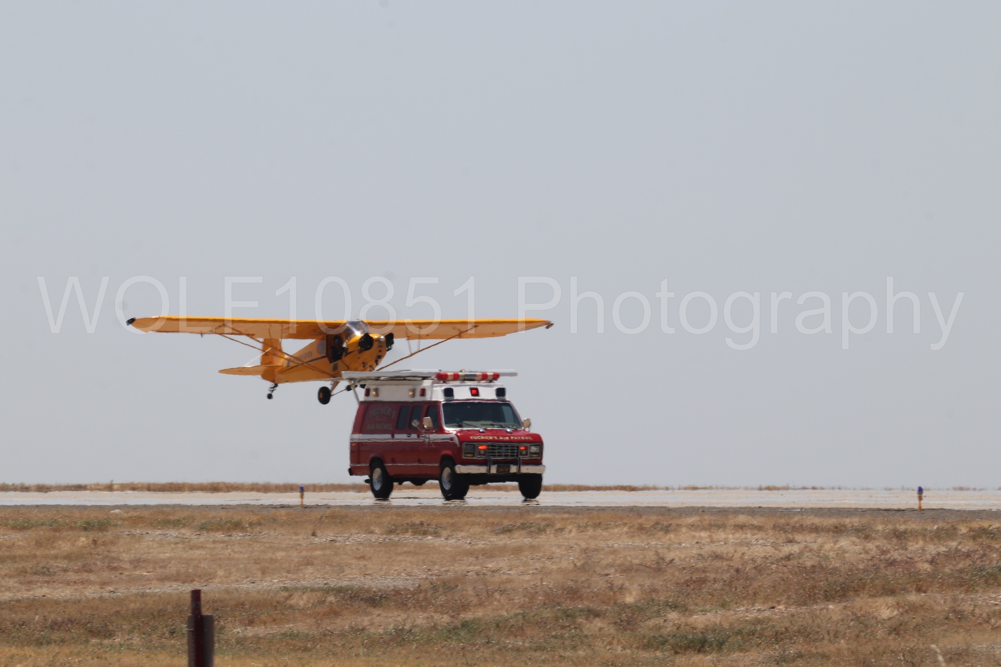 Aviation photography by WOLF10851 featuring Beale Air and Space Expo 2025, Piper J-3 Cub, Tucker Air Patrol.