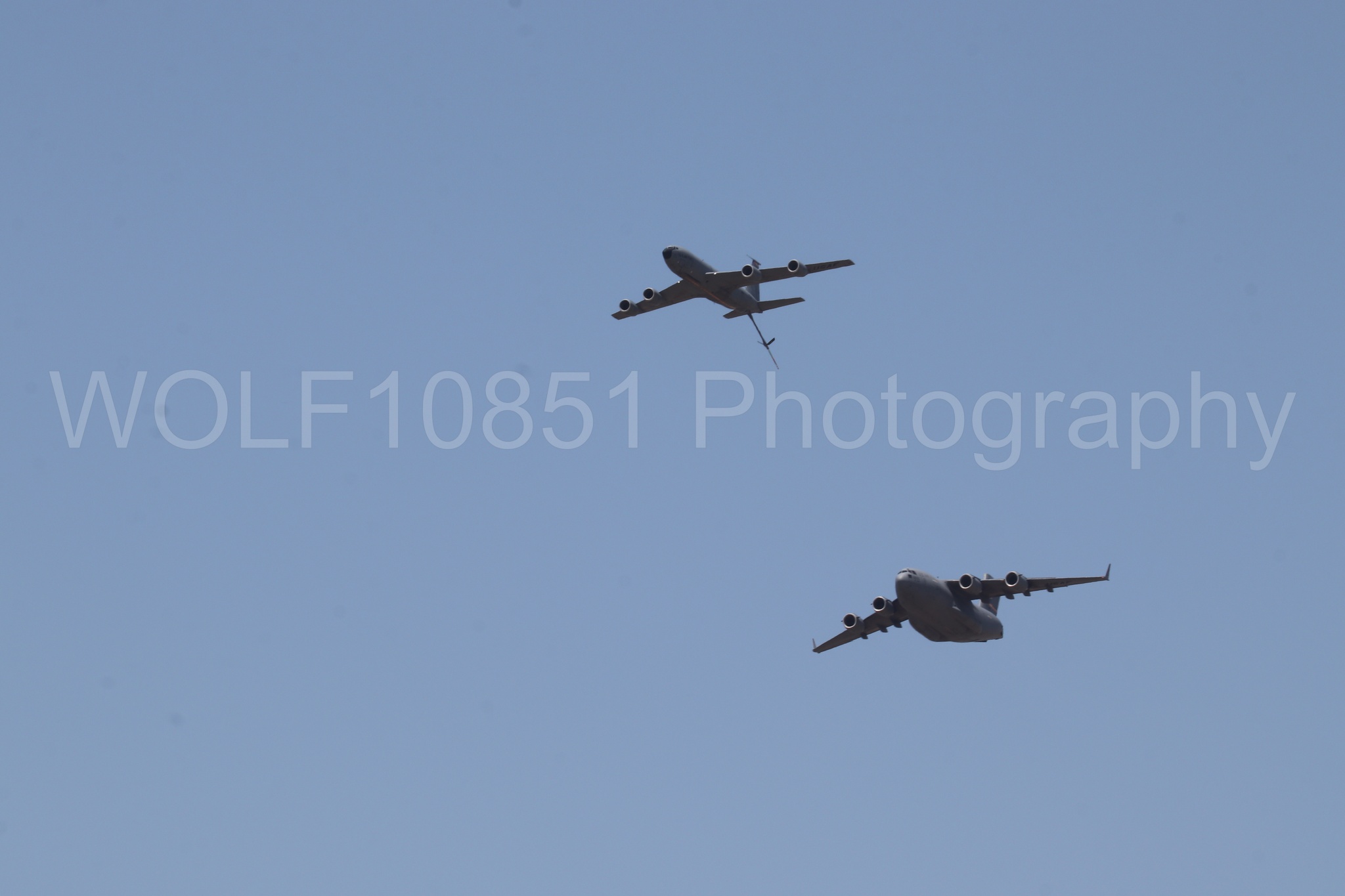 Aviation photography by WOLF10851 featuring Beale Air and Space Expo 2025, C-17 Globemaster, KC-135 Stratotanker.