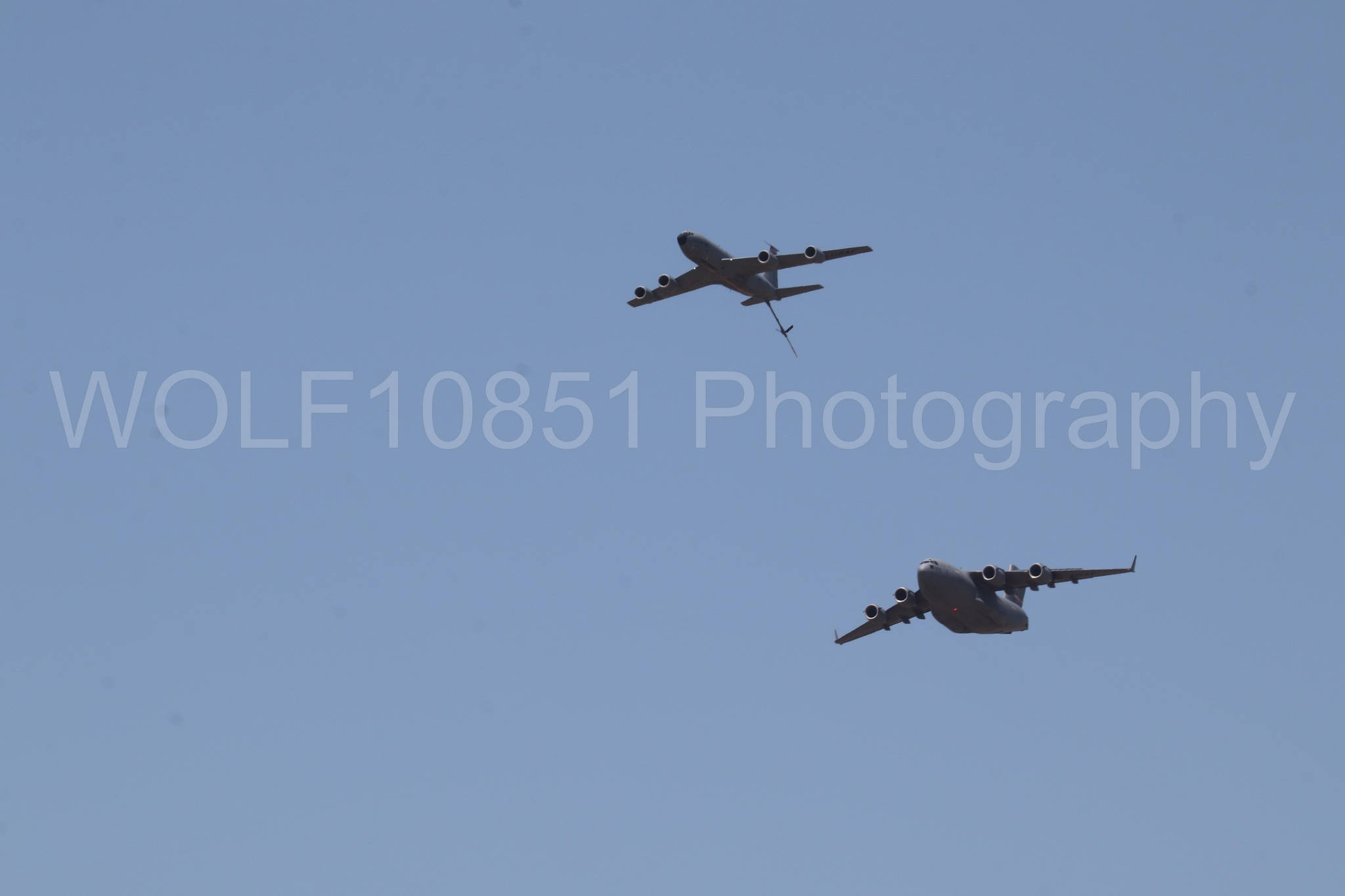 Aviation photography by WOLF10851 featuring Beale Air and Space Expo 2025, C-17 Globemaster, KC-135 Stratotanker.