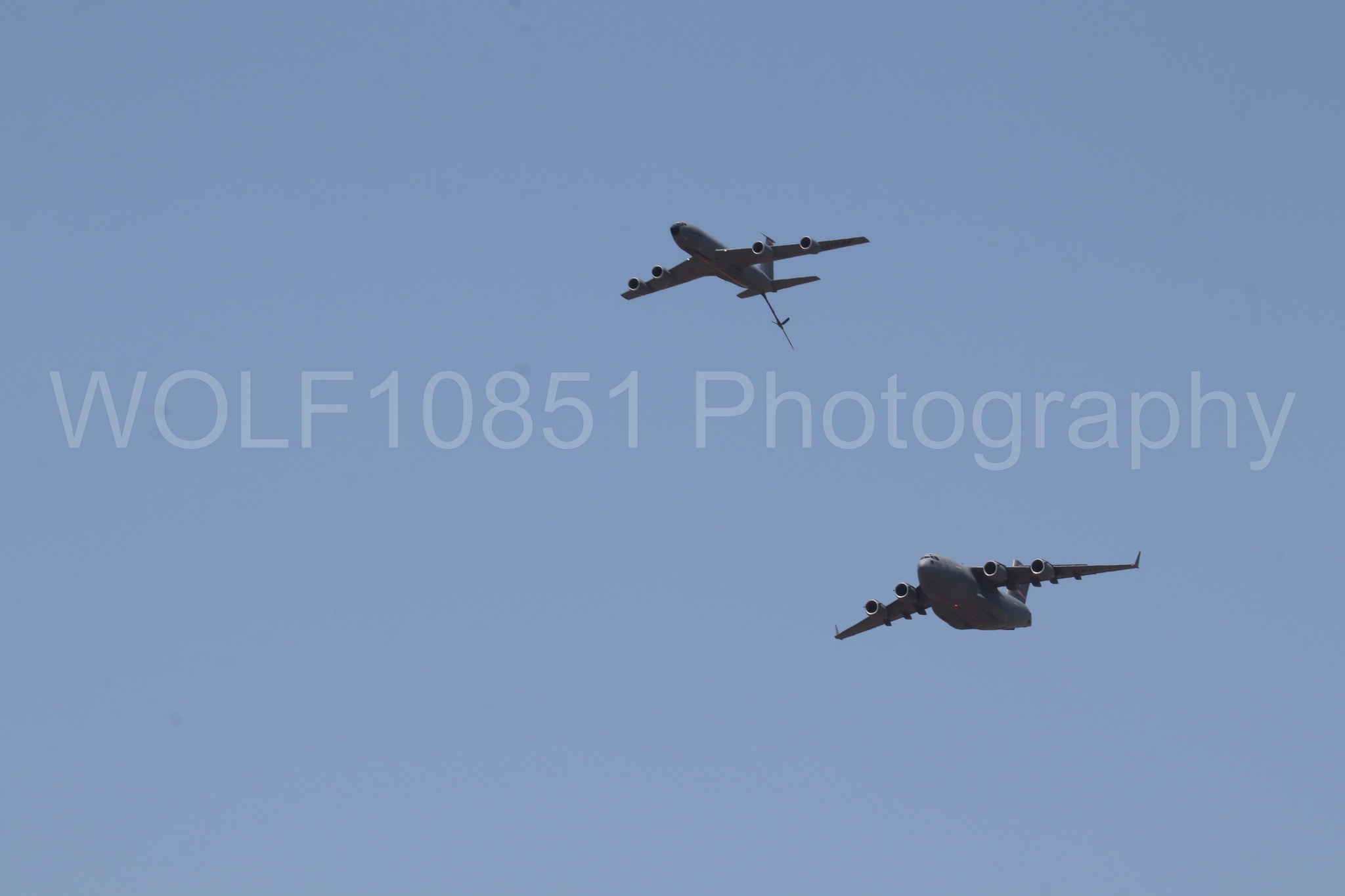 Aviation photography by WOLF10851 featuring Beale Air and Space Expo 2025, C-17 Globemaster, KC-135 Stratotanker.
