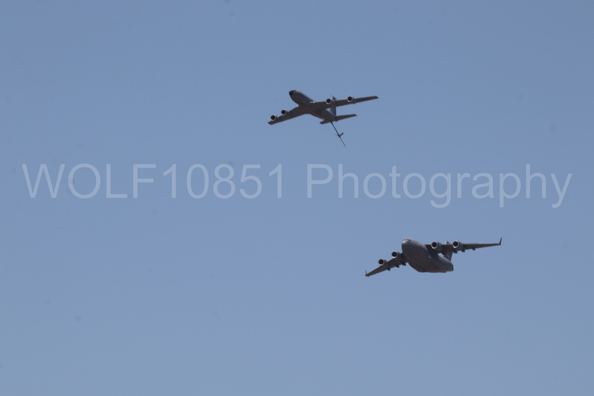 Aviation photography by WOLF10851 featuring Beale Air and Space Expo 2025, C-17 Globemaster, KC-135 Stratotanker.