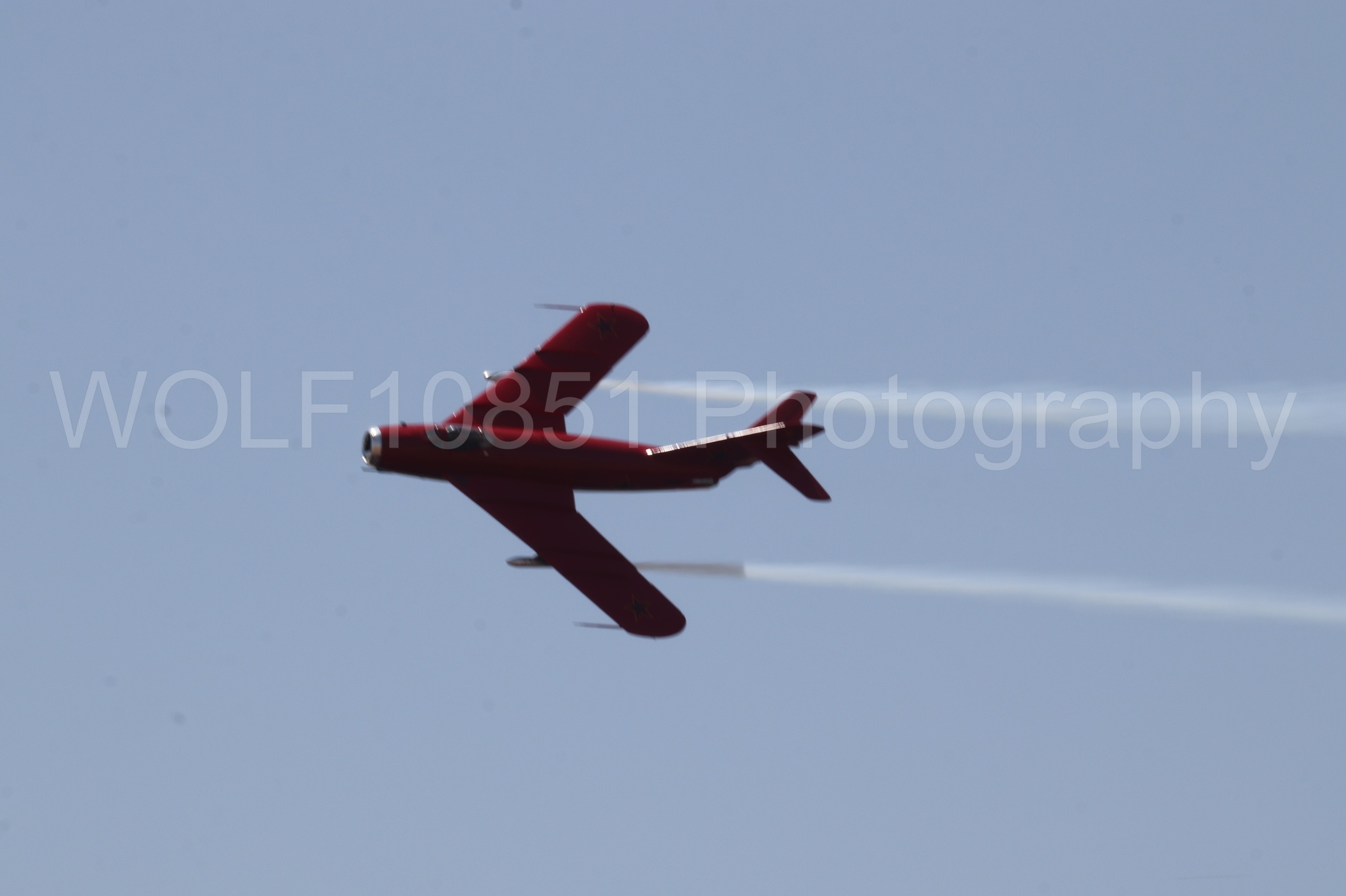 Aviation photography by WOLF10851 featuring Beale Air and Space Expo 2025, Mig-17 Fresco, High Alpha Airshows, Jason Somes.